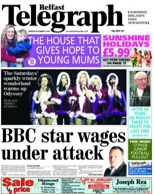 Dromore Charity hits the front page