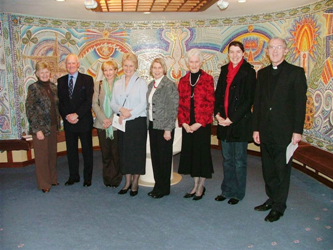 Holywood community at worship