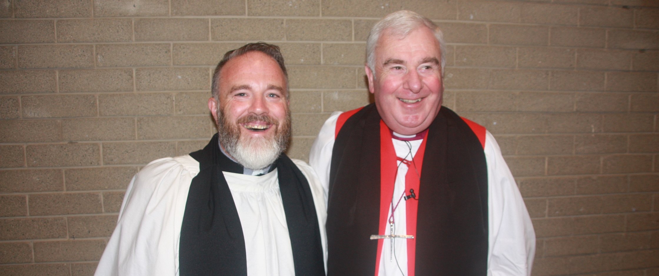 Andrew Frame is ordained (OLM) deacon