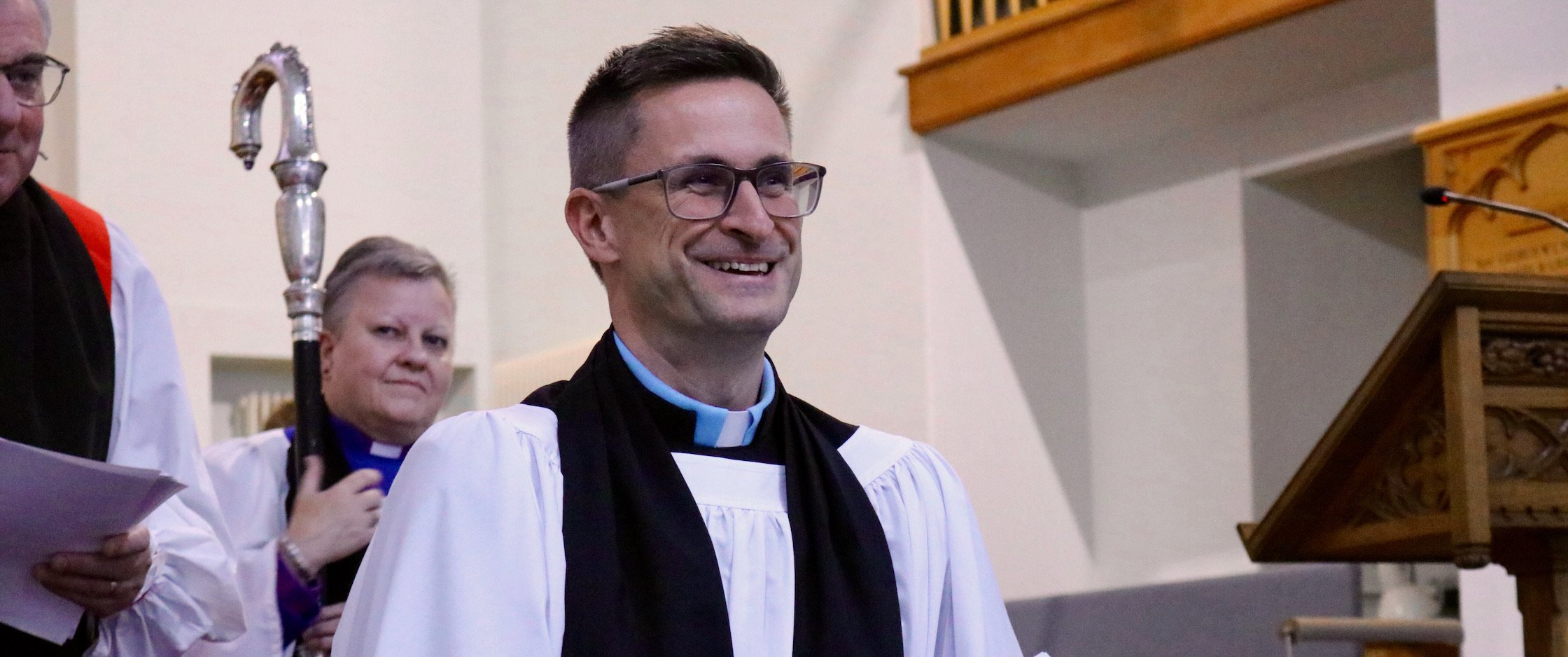 Dave Thomas is ordained deacon