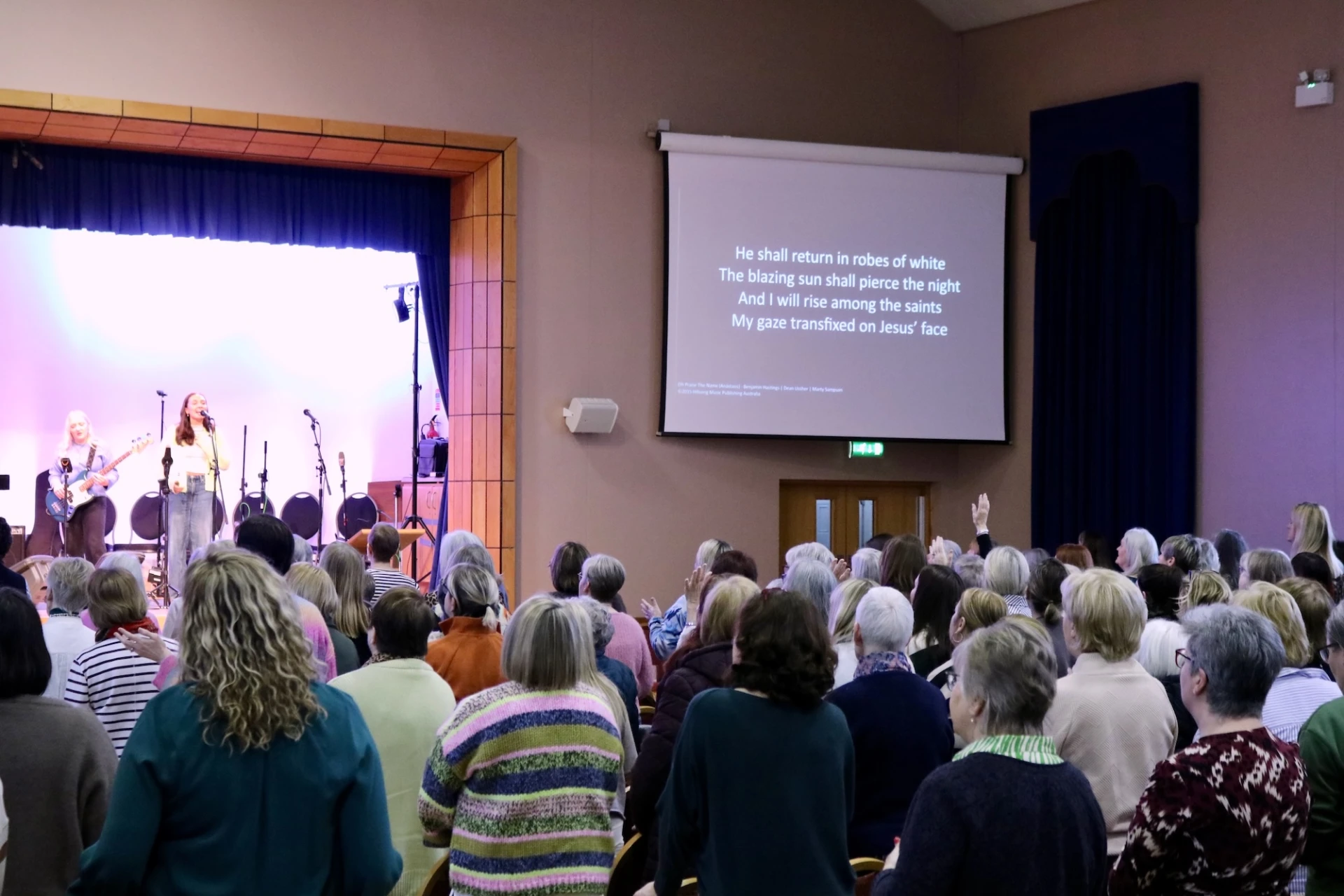 It was a joy to worship together