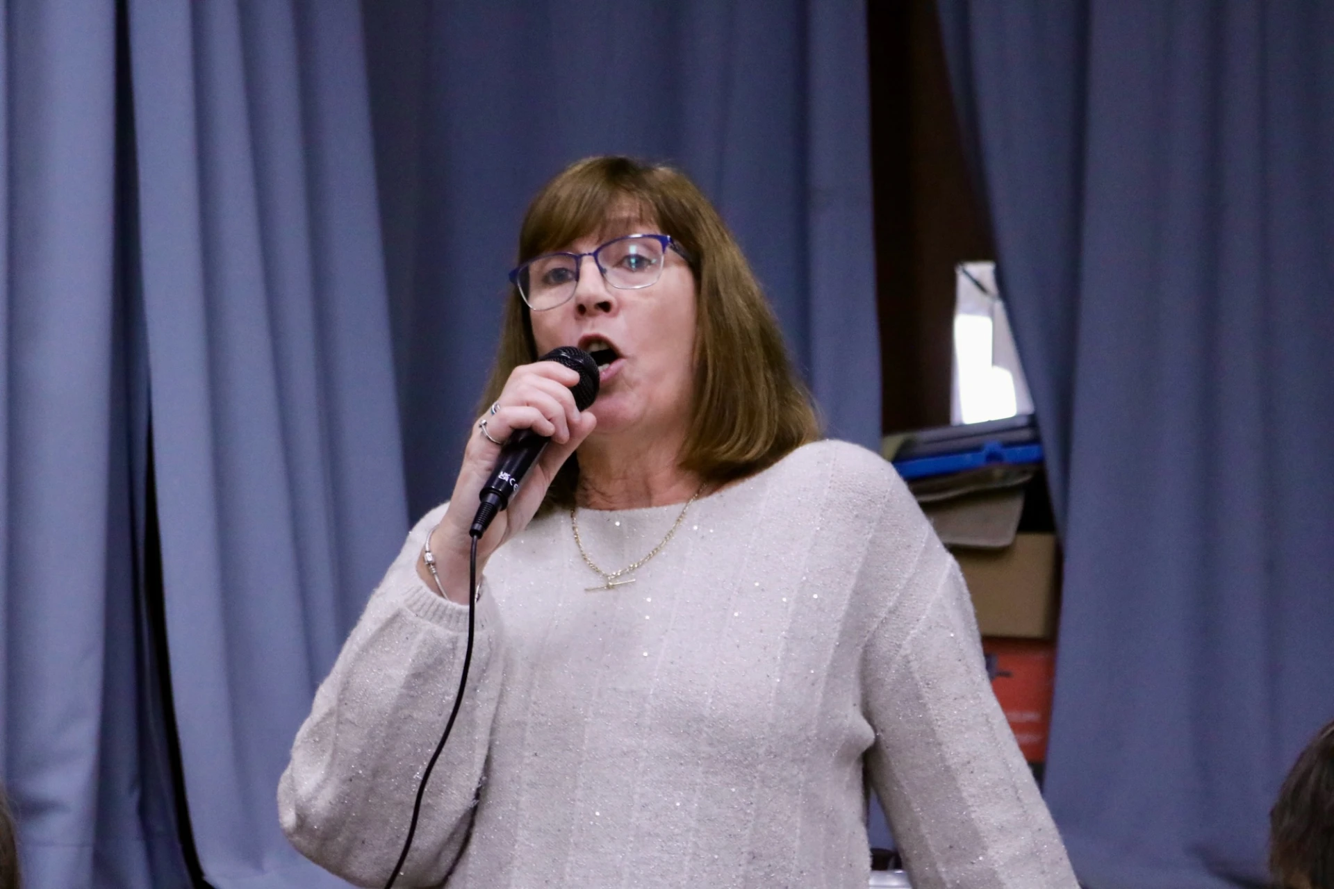 Alison speaks on behalf of St Mark's Newtownards, Glen Community Church and West Winds Community Church