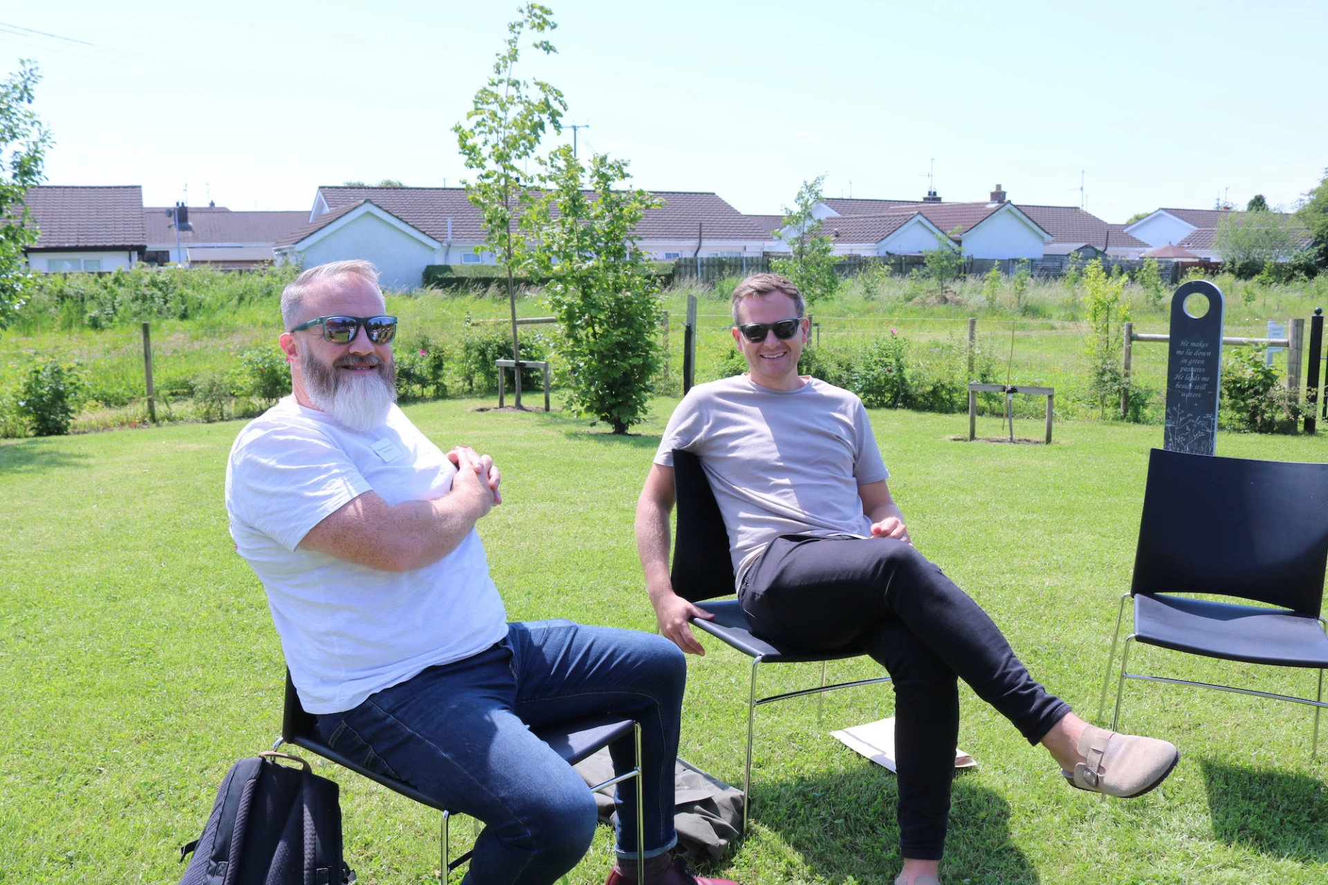 Andrew Frame and Rory Blake-Knox