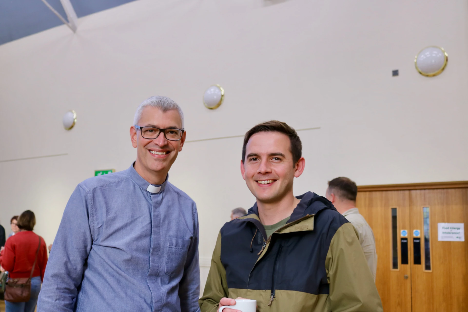 Archdeacon Jim and Mark