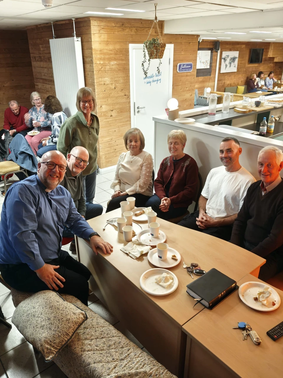 Archdeacon Mark and other guests