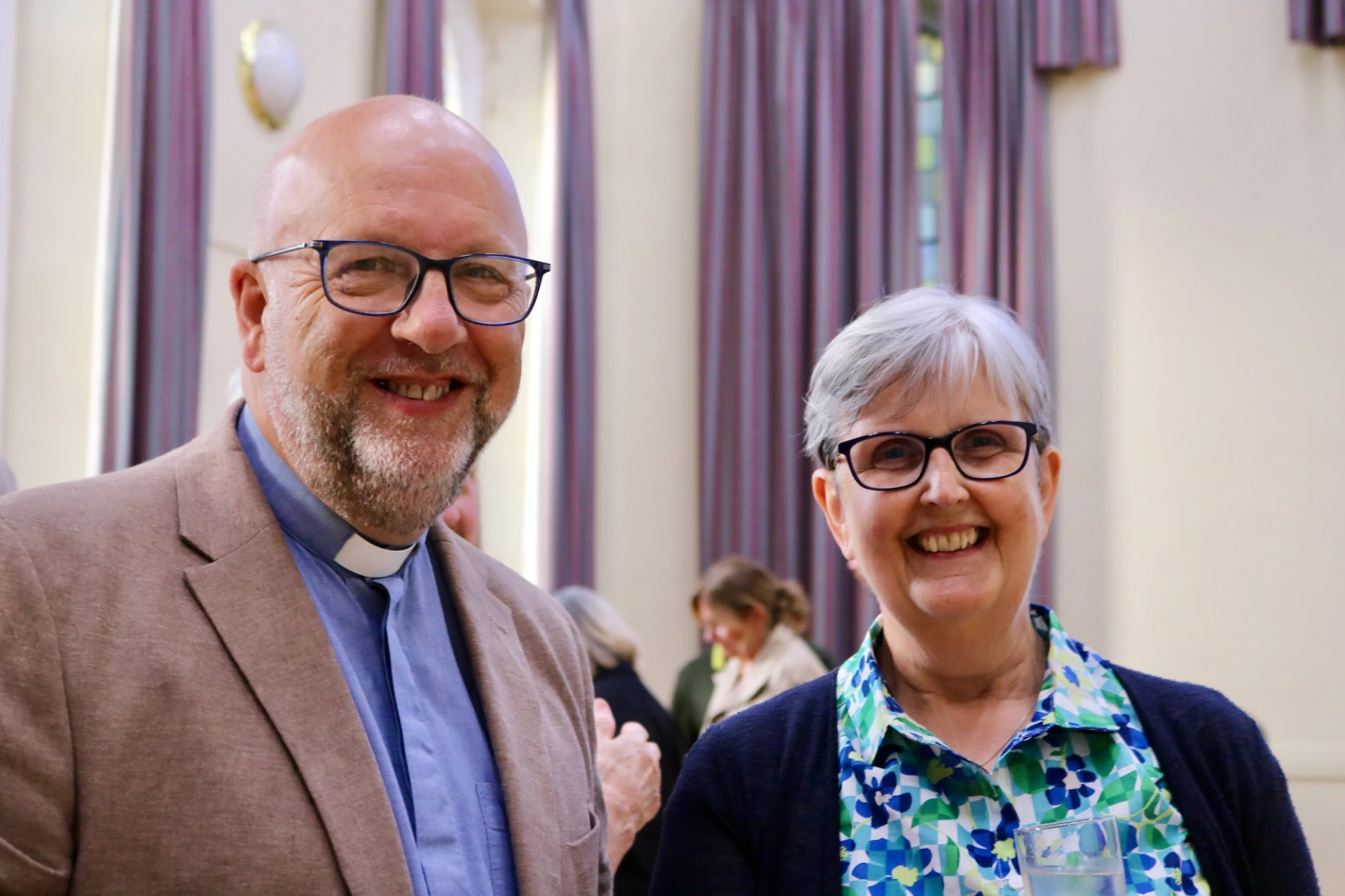Archdeacon Mark and Wendy