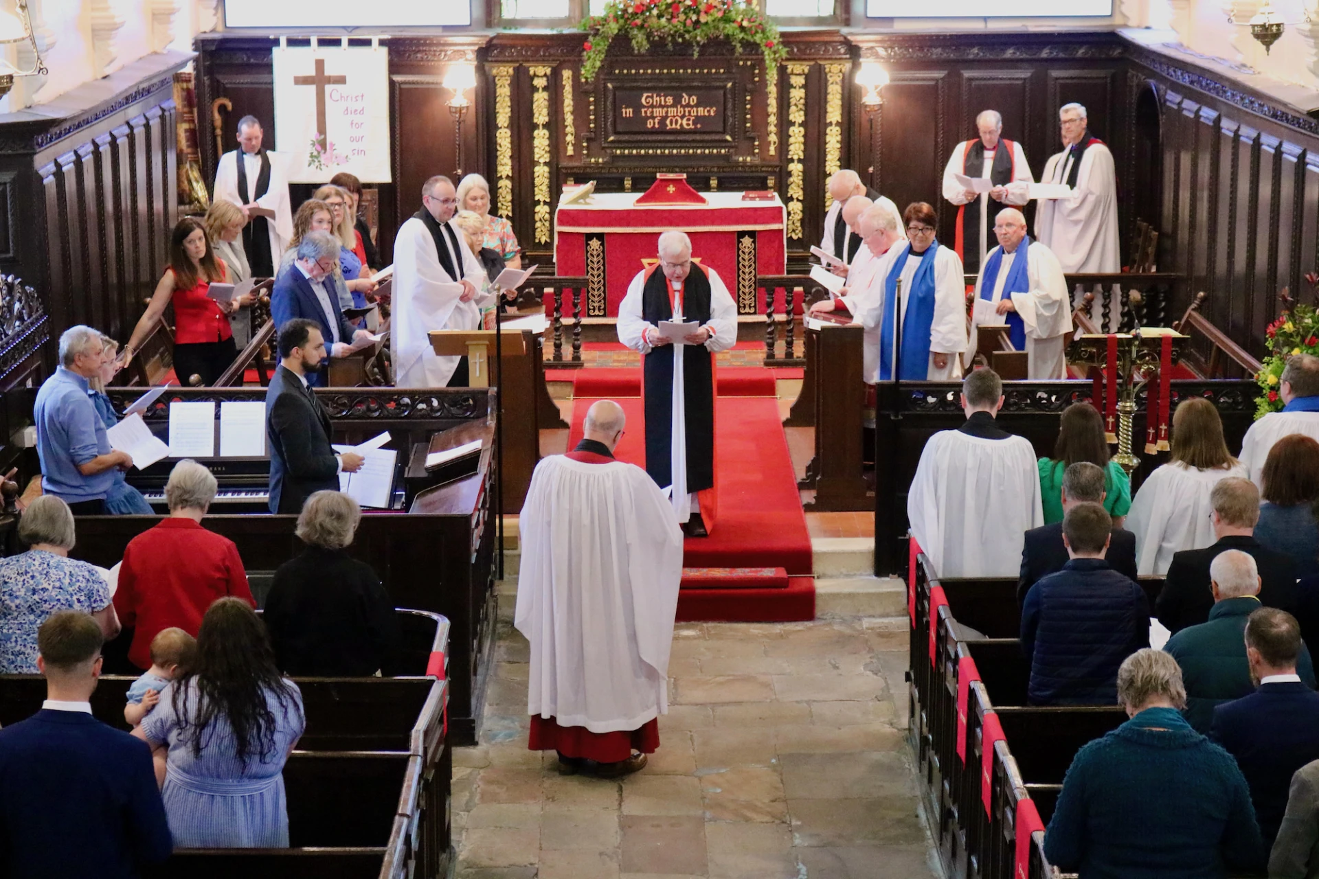 Archdeacon Mark commends Matthew for ordination