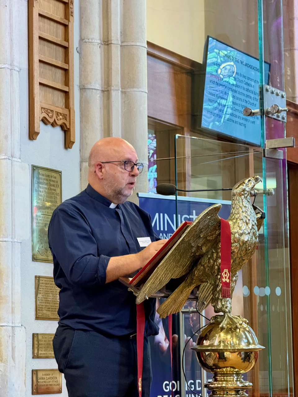 Archdeacon Mark Harvey proposes a Resolution on behalf of the two Archdeacons