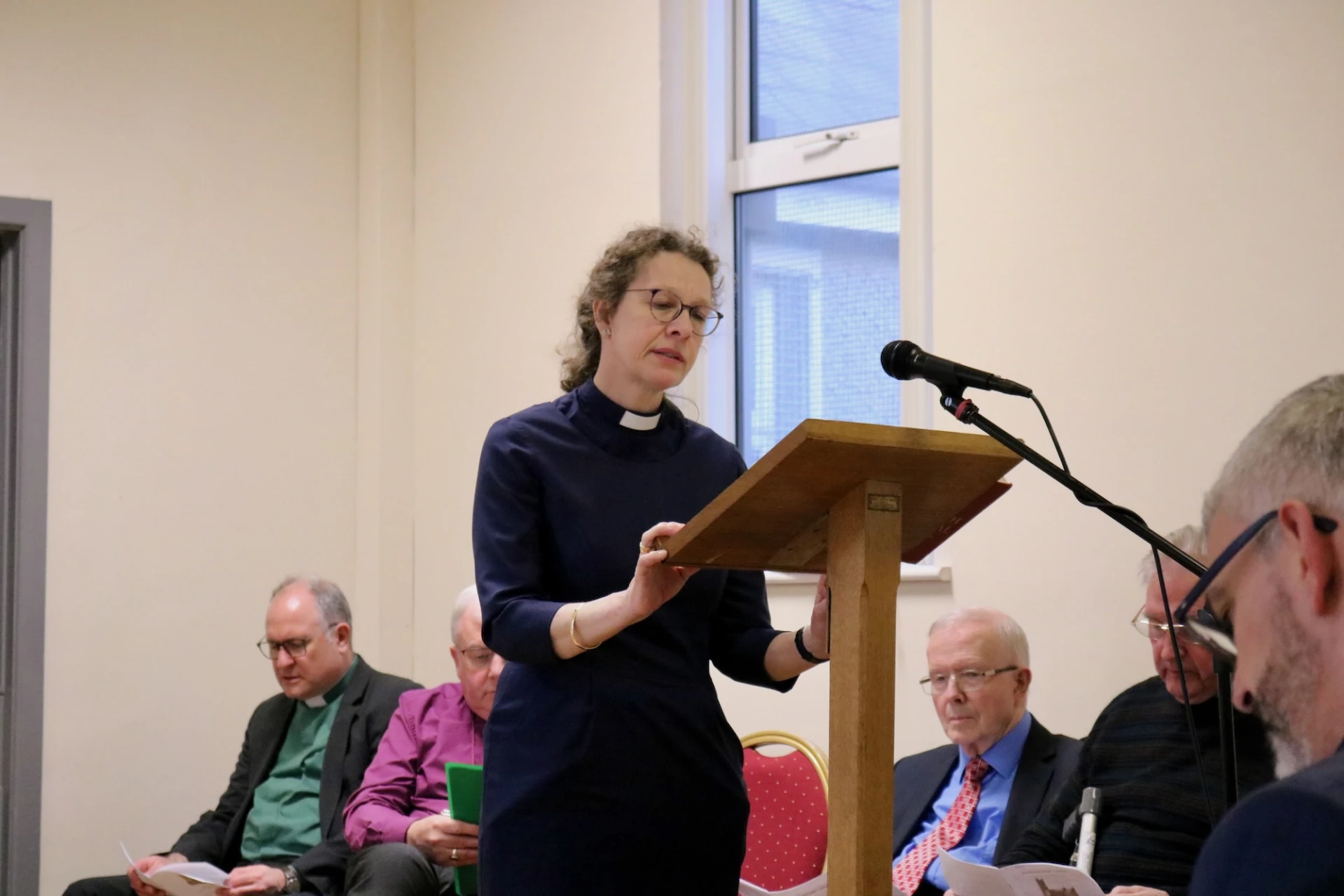 Canon Helene Steed reads