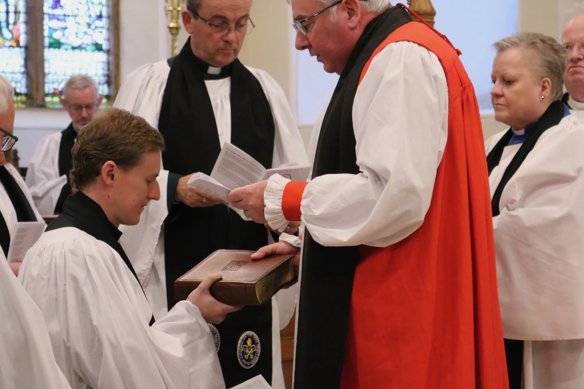 Bible presented to Kyle
