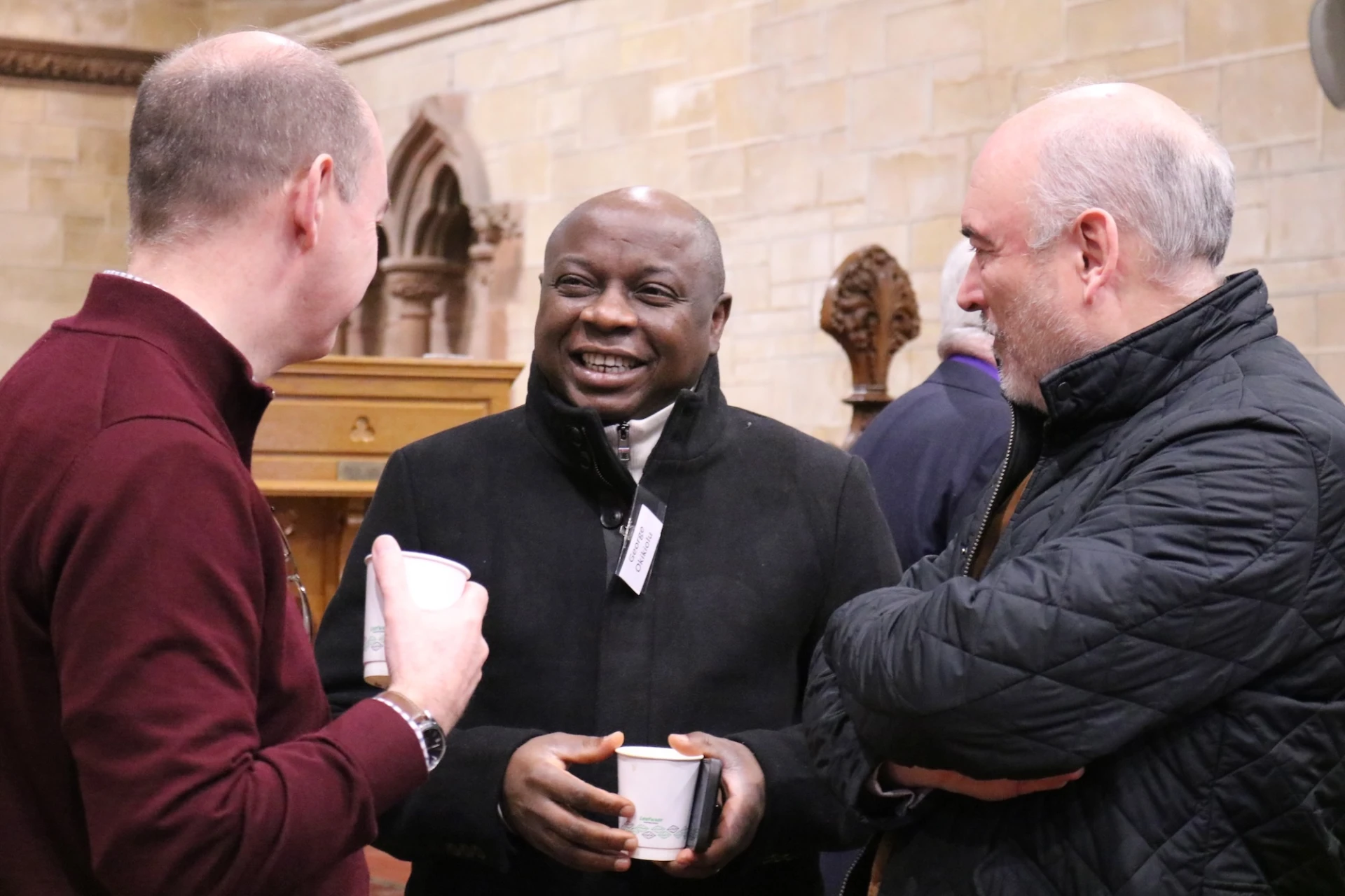 Bill Press, George Okikiolu and Robert Smyth