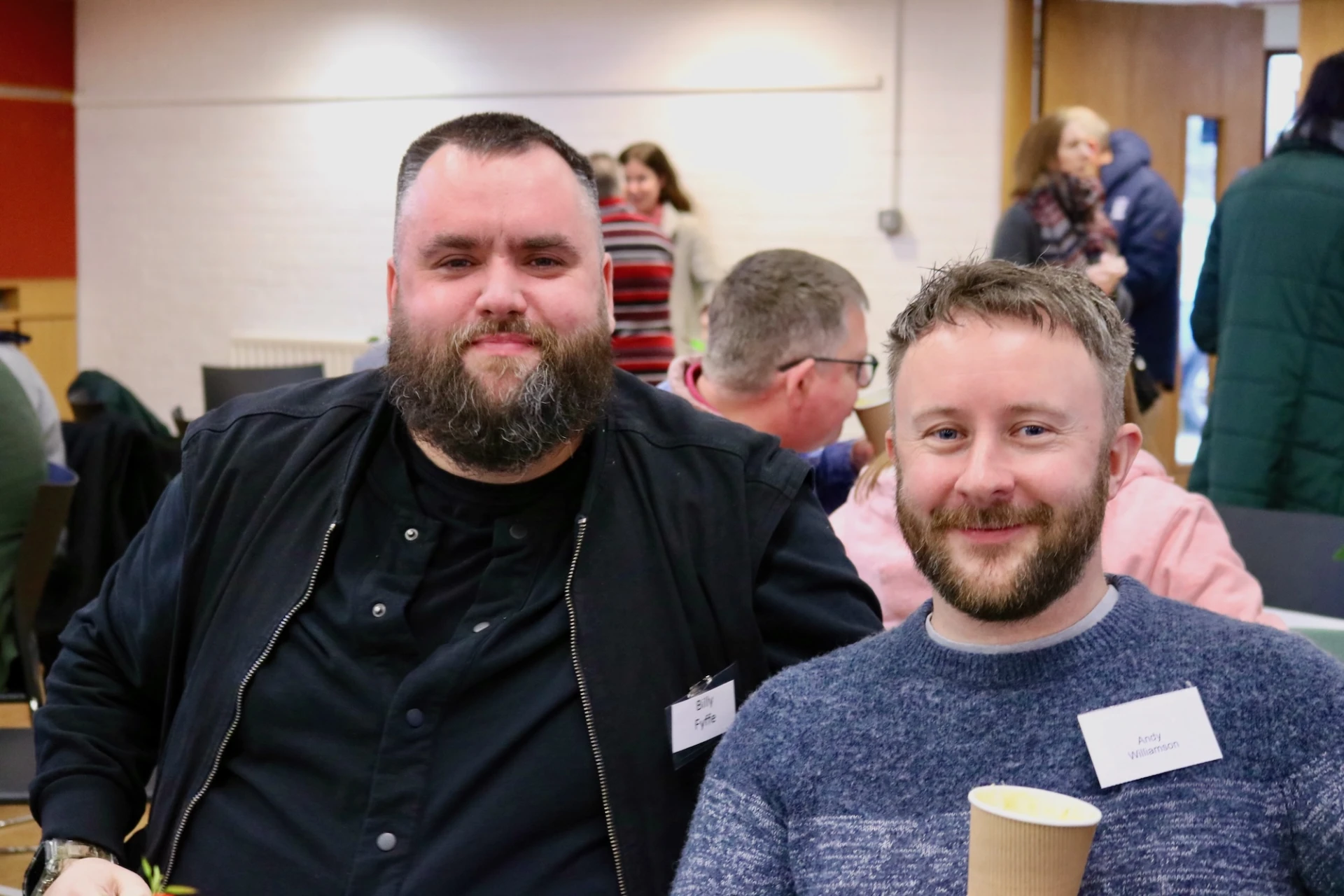 Billy Fyffe and Andy Williamson