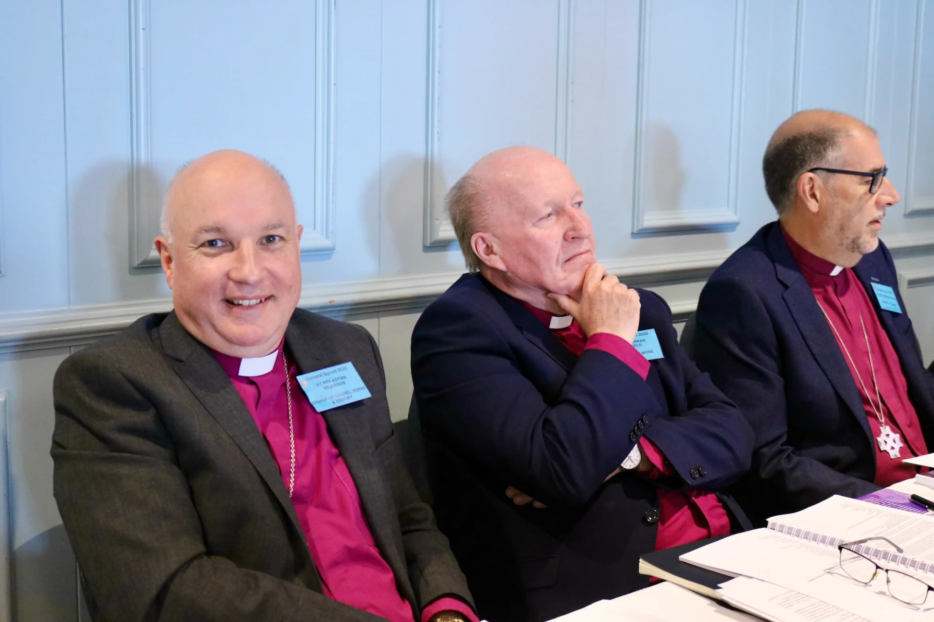 Bishop Adrian Wilkinson, Bishop Ferran Glenfied and Bishop George Davison