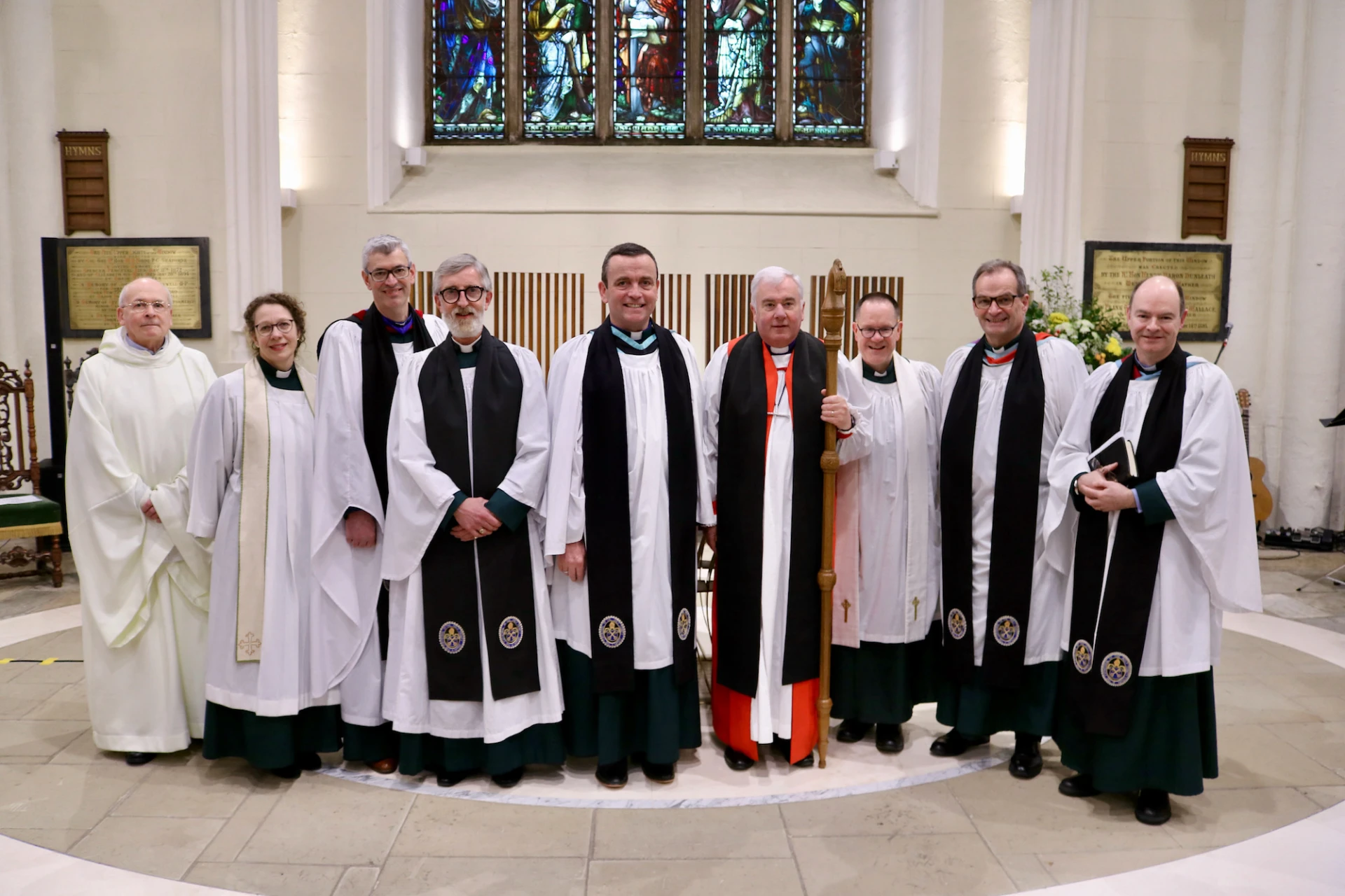 Bishop David, the Dean and Chapter