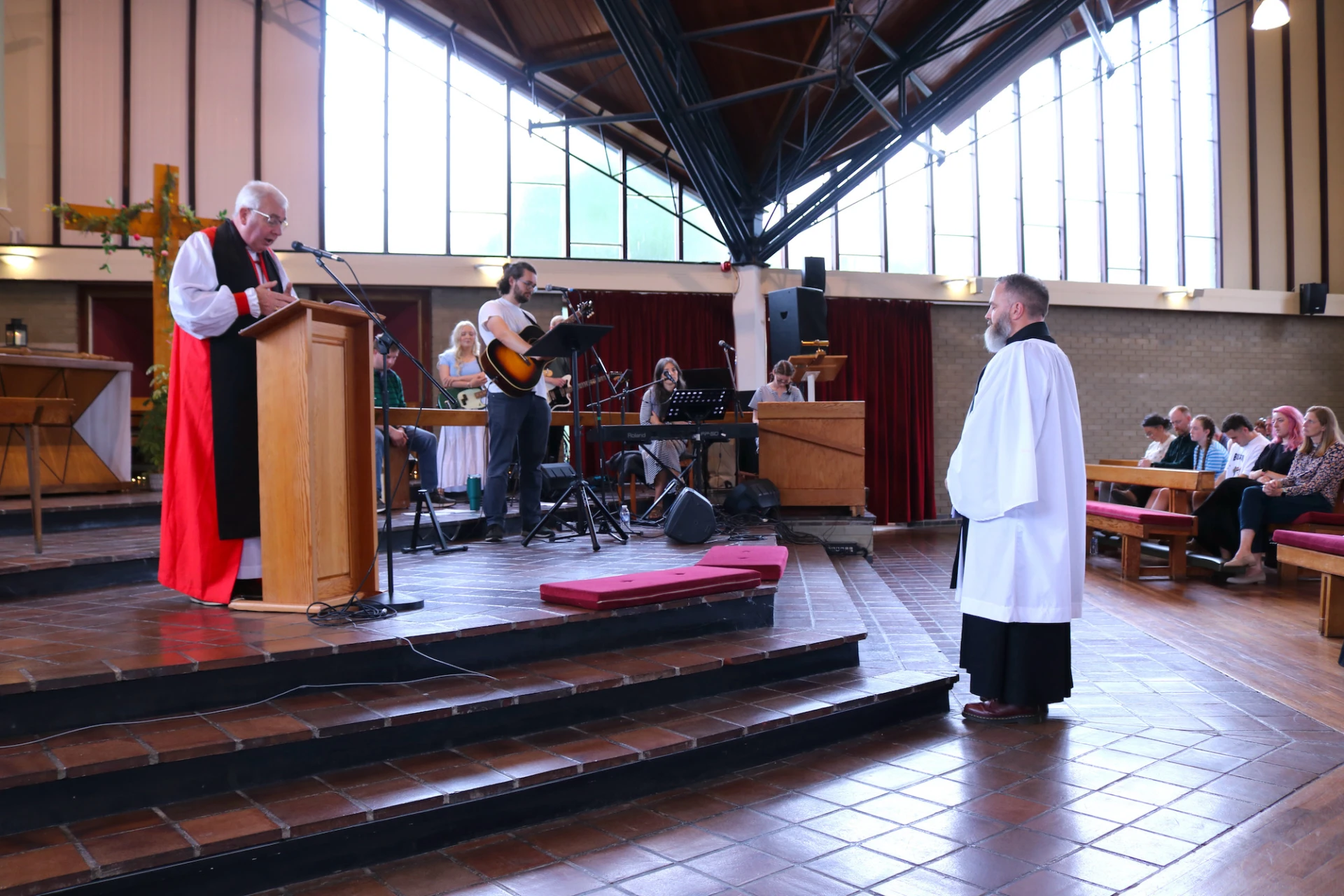 Bishop David addresses Andrew