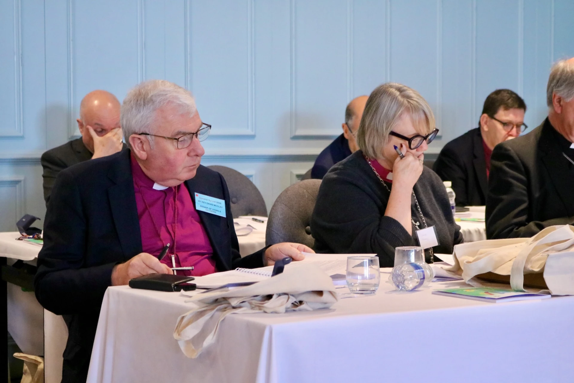 Bishop David and Bishop Pat