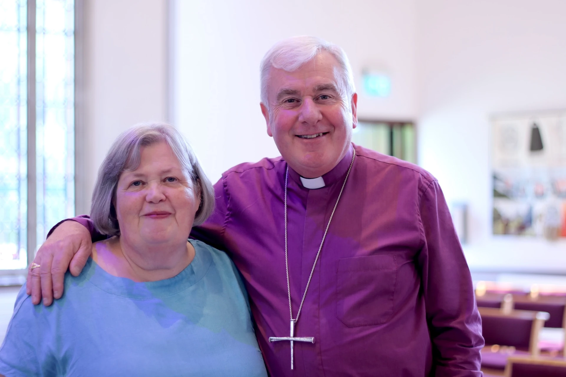 Bishop David and Hilary McClay