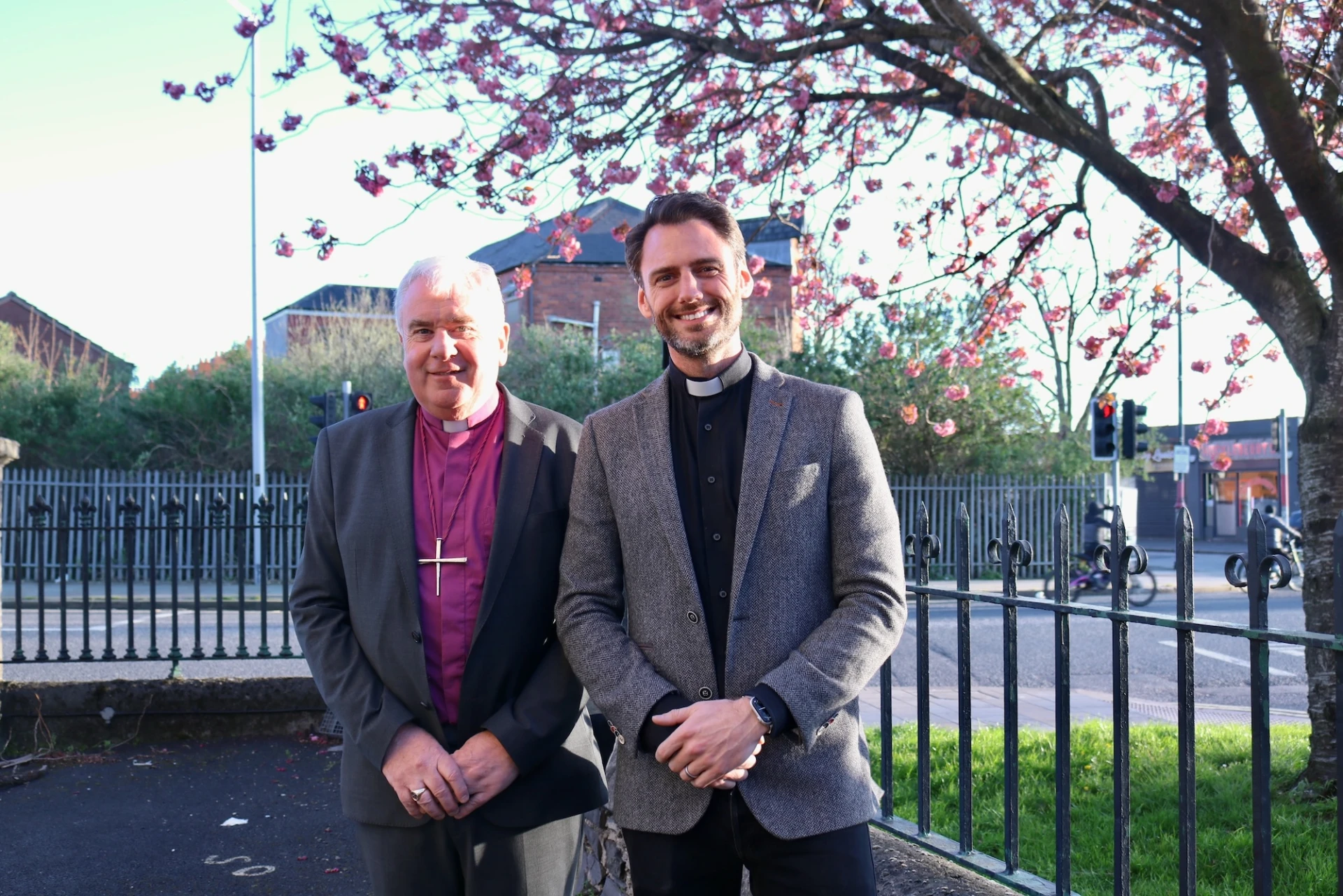 Bishop David and Revd Mike Darbandi