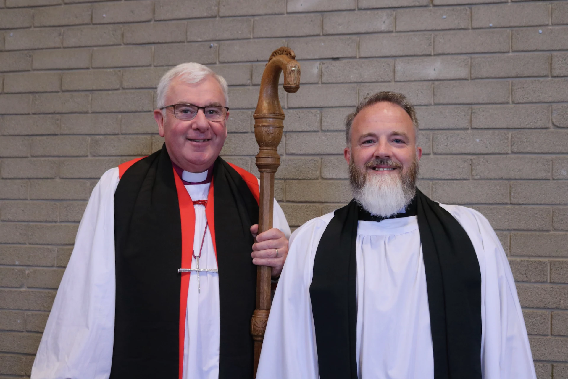 Bishop David and Revd Andrew Frame