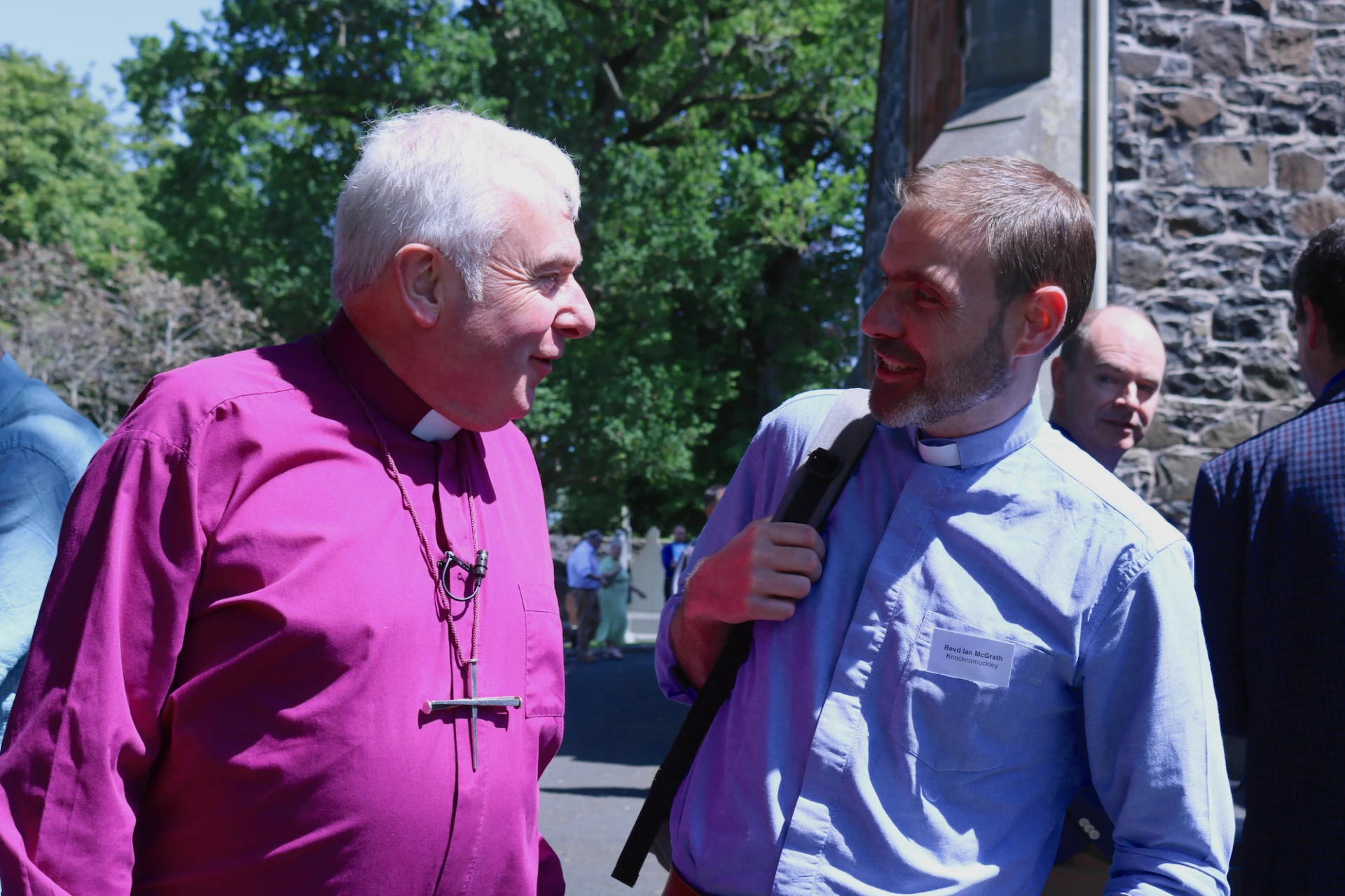 Bishop David and Revd Ian McGrath