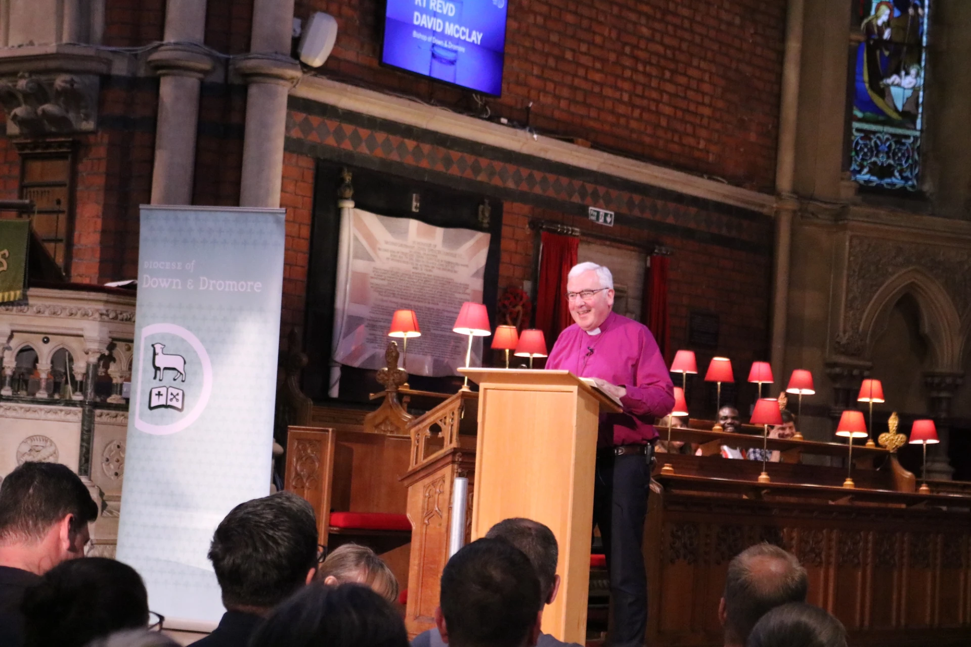Bishop David opens Bible Week 25