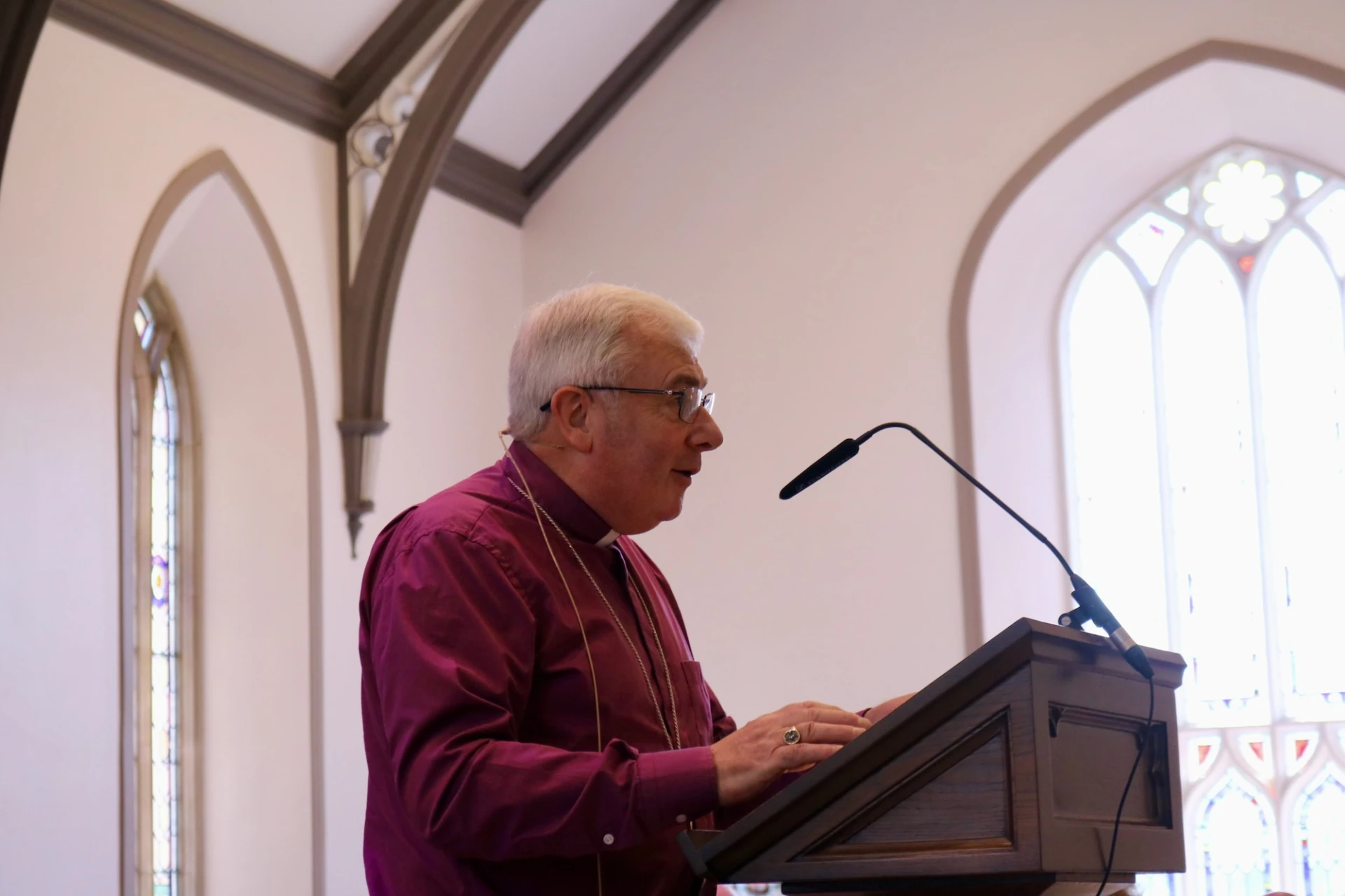 Bishop David delivers his Presidential Address