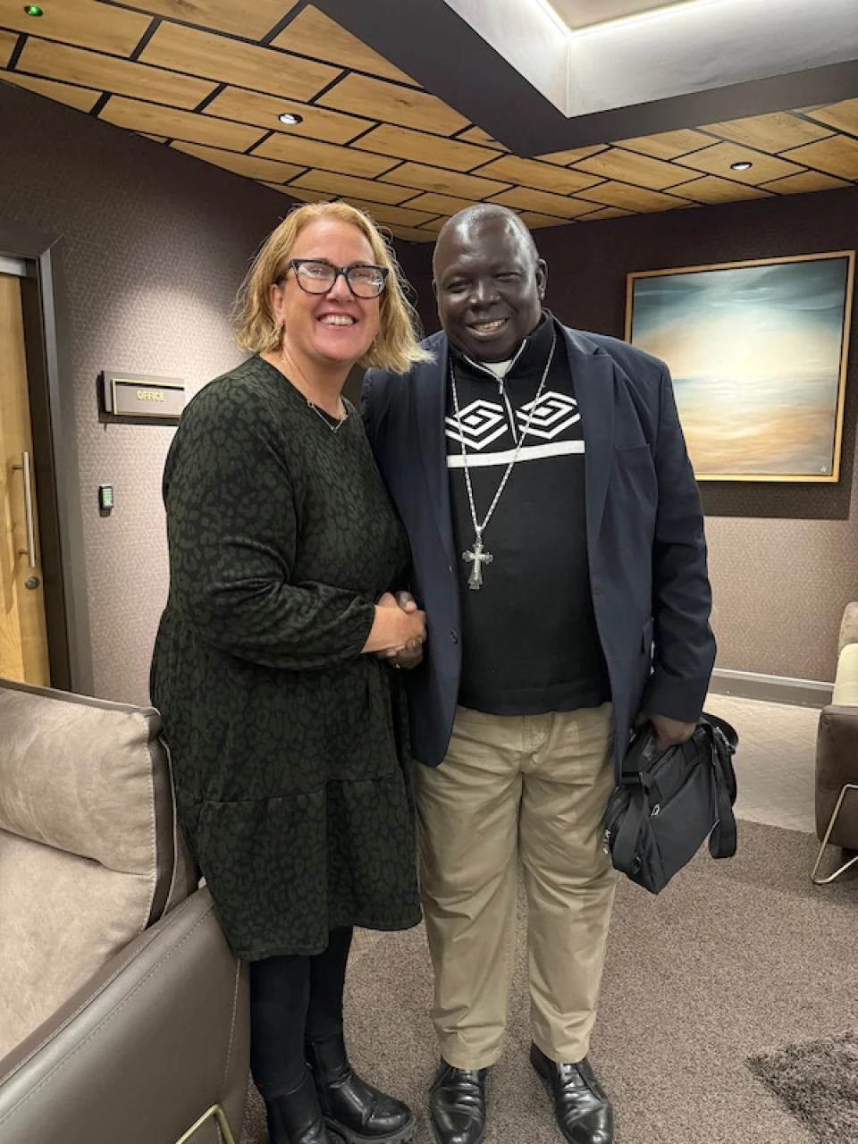 Bishop Moses and Linda