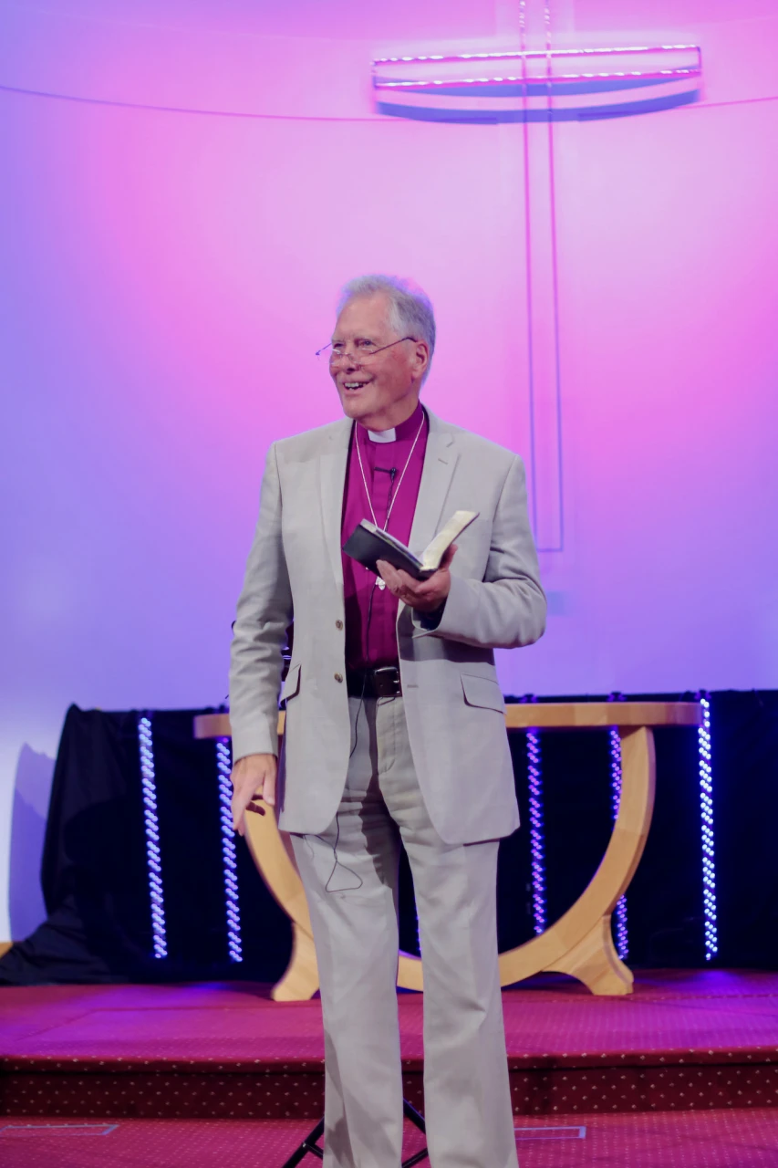 Bishop Stuart on Thursday evening