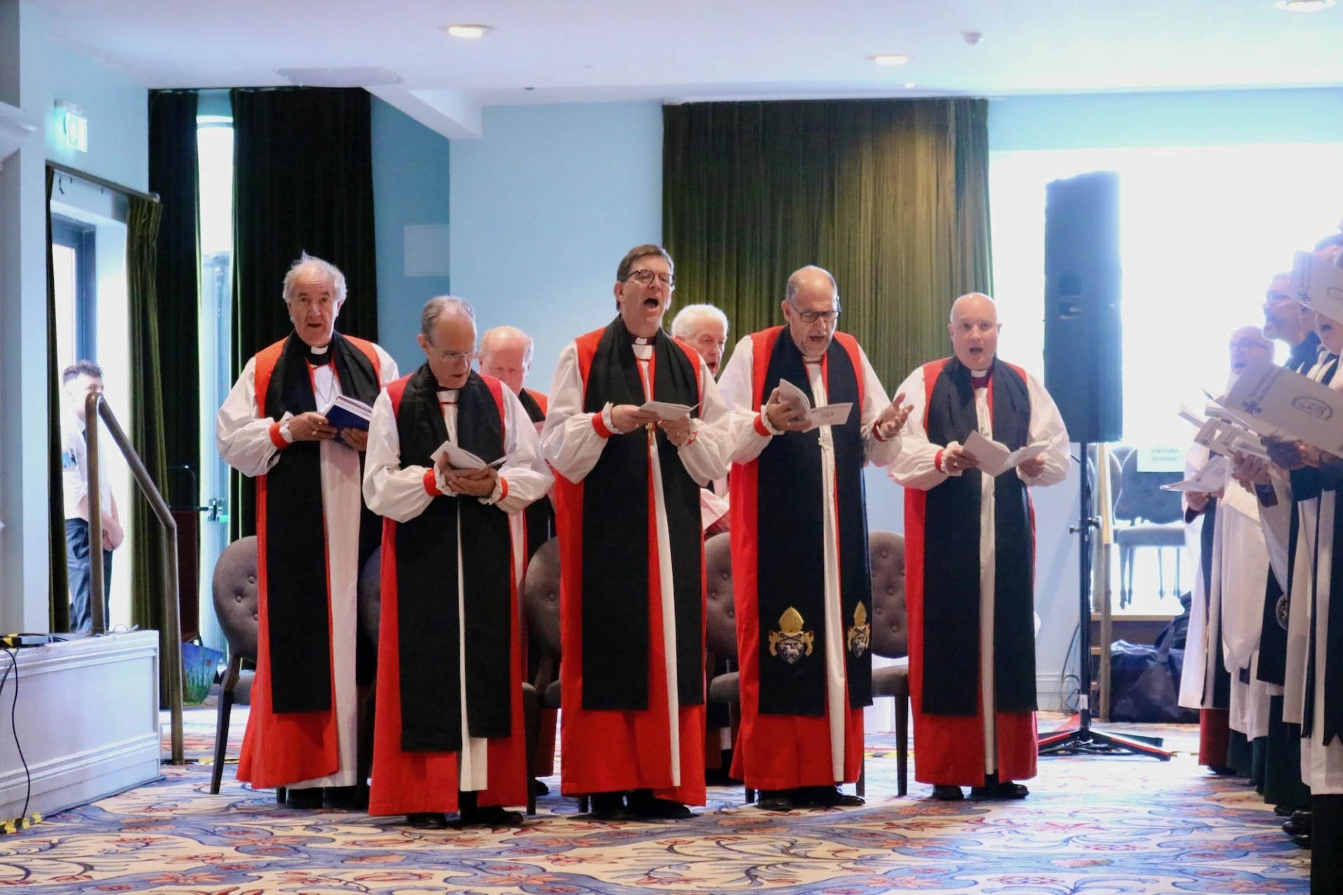 The Bishops at worship