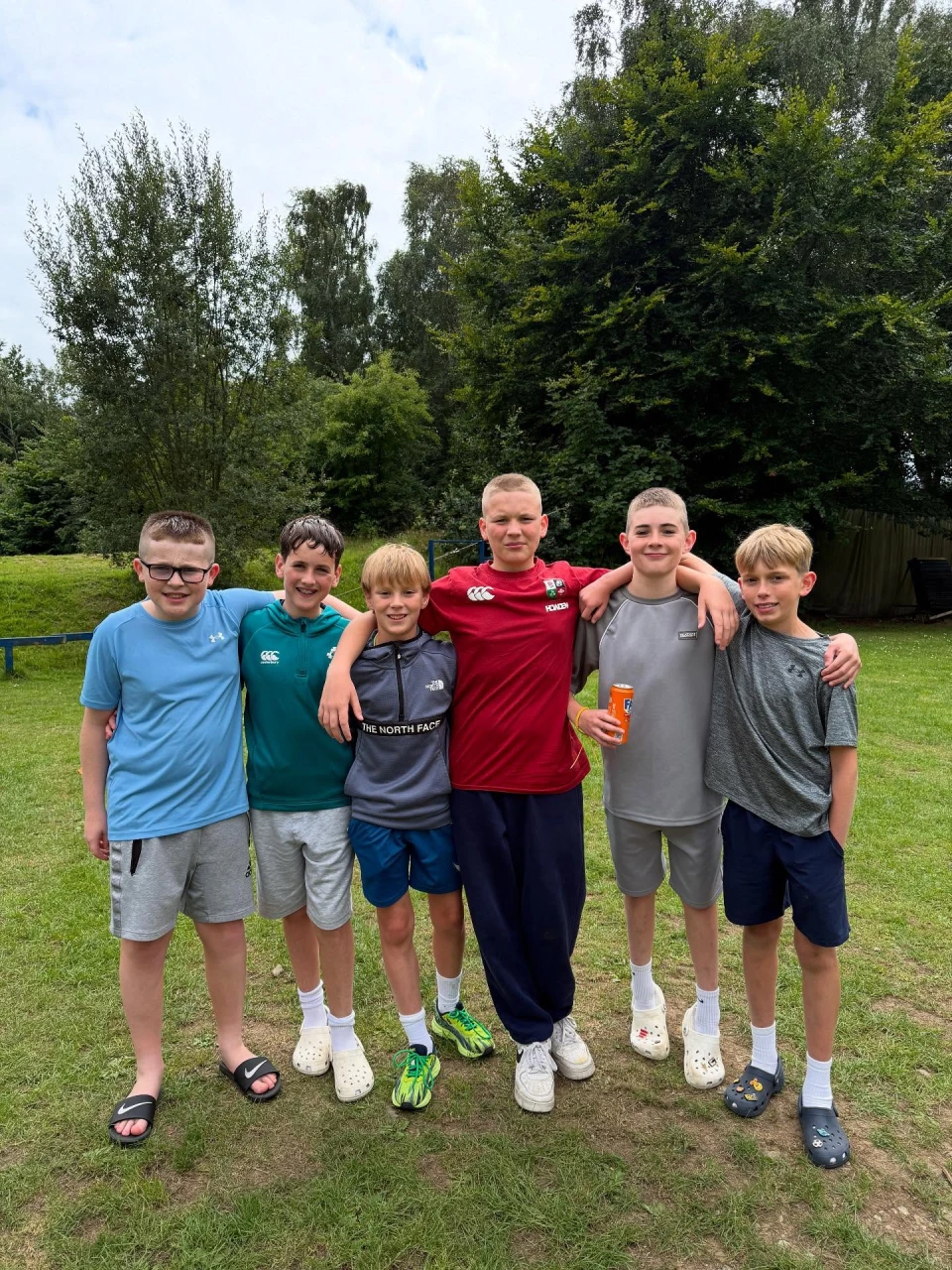 Boys at Junior Camp