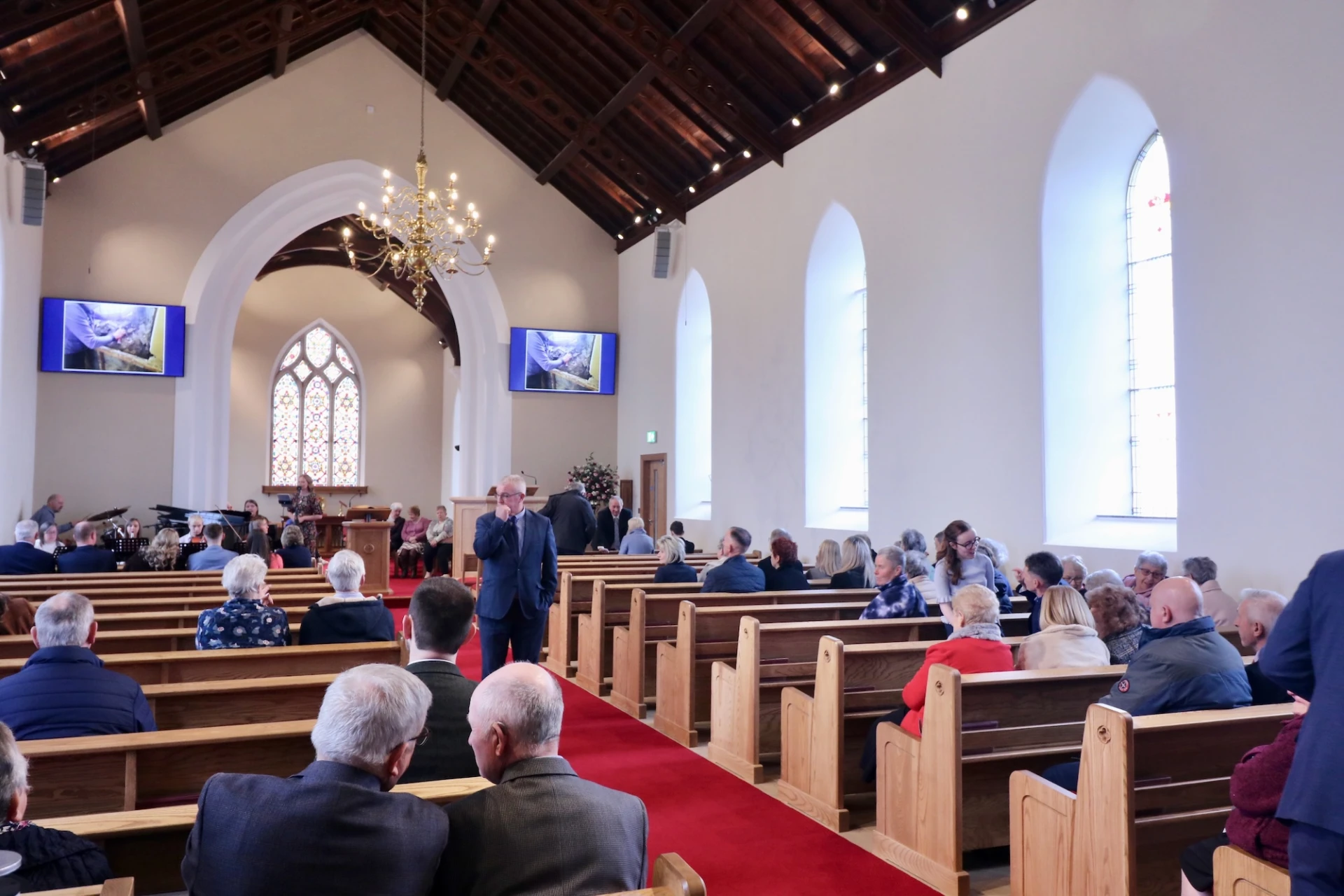 A bright new interior