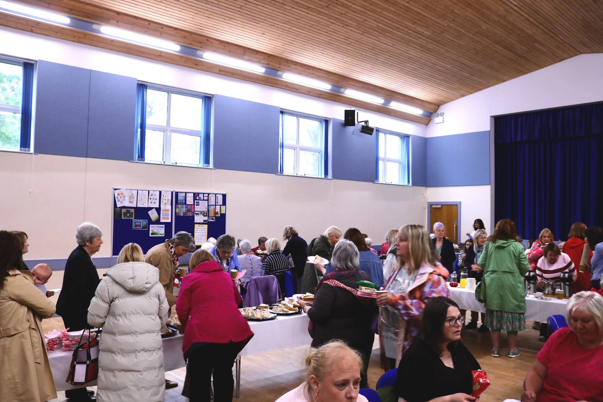 Brunch in the hall