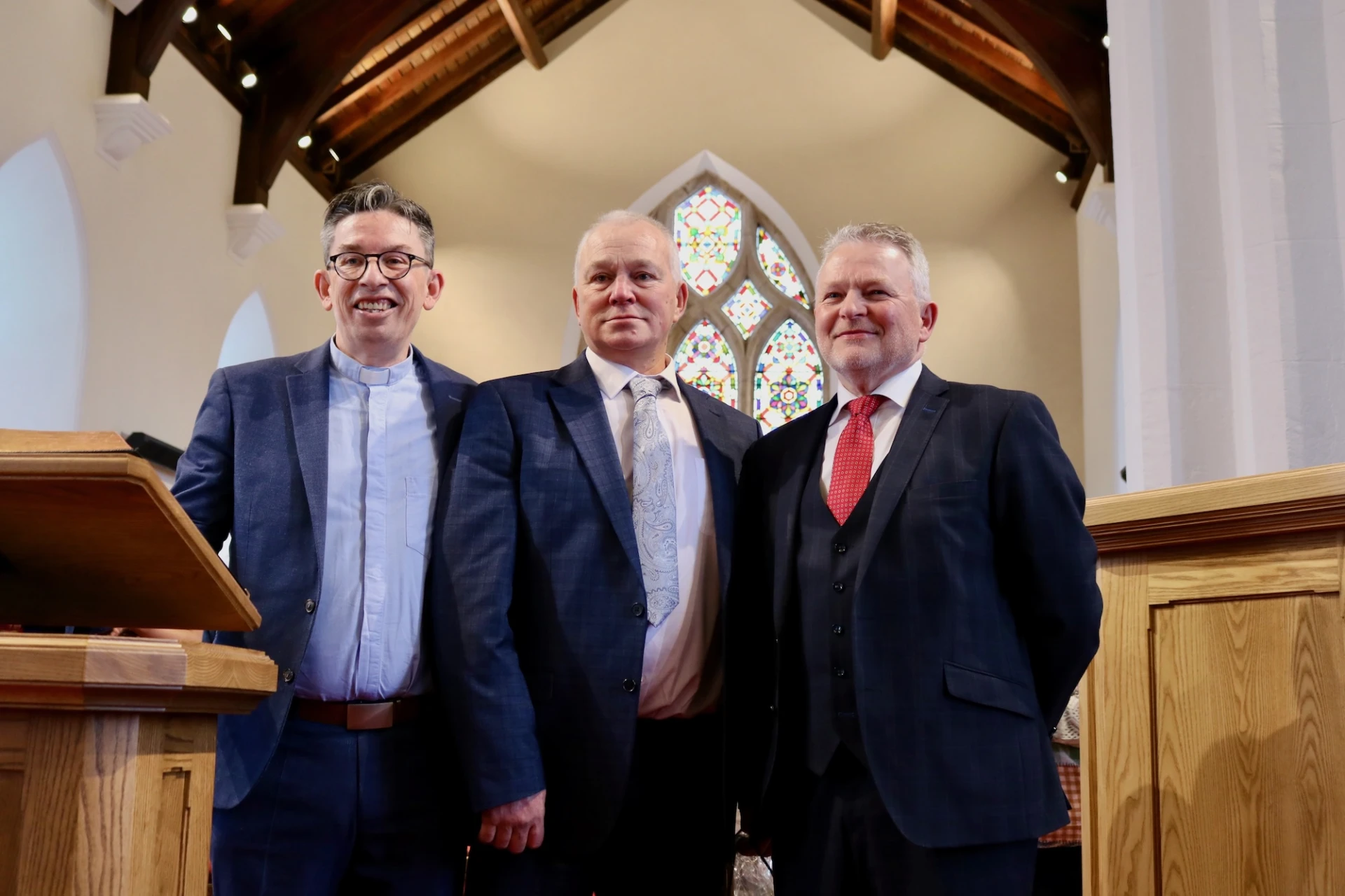 Bryan, Mel and Andrew