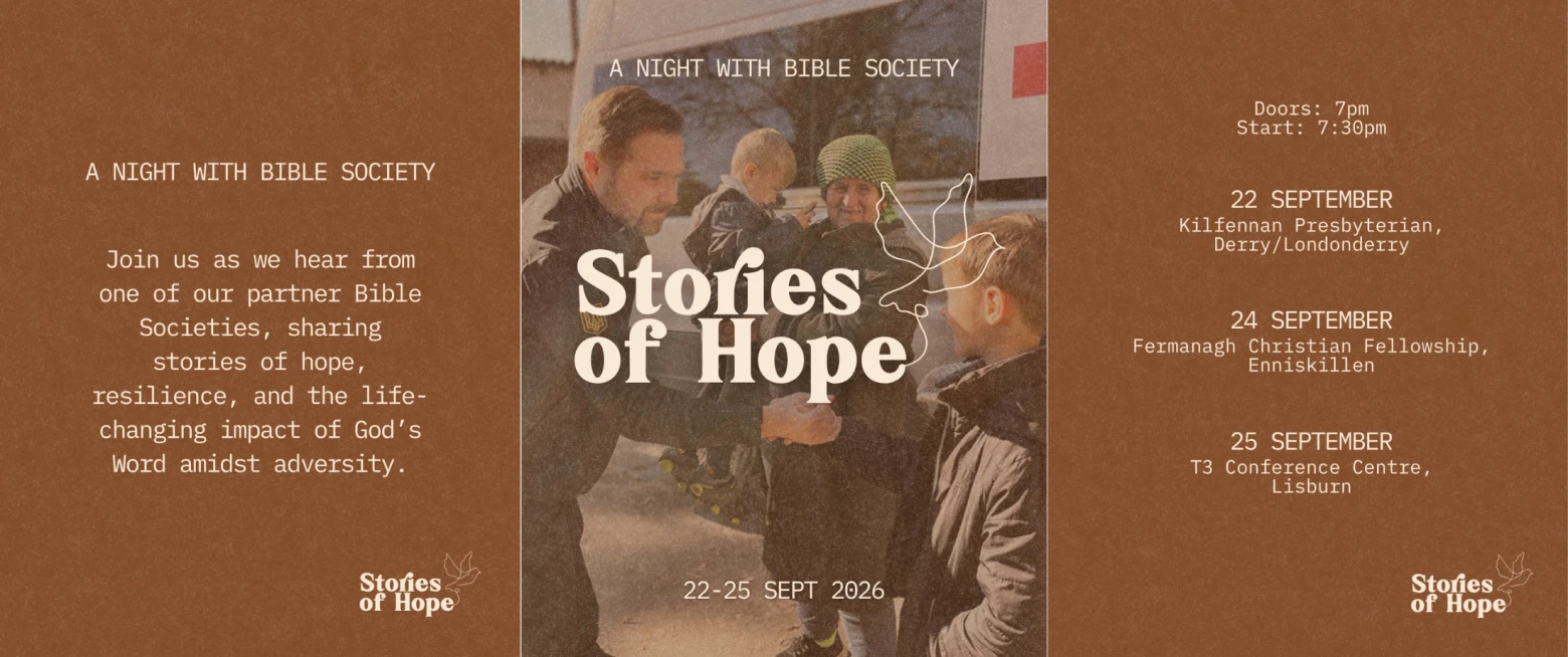 A Night with Bible Society: Stories of Hope