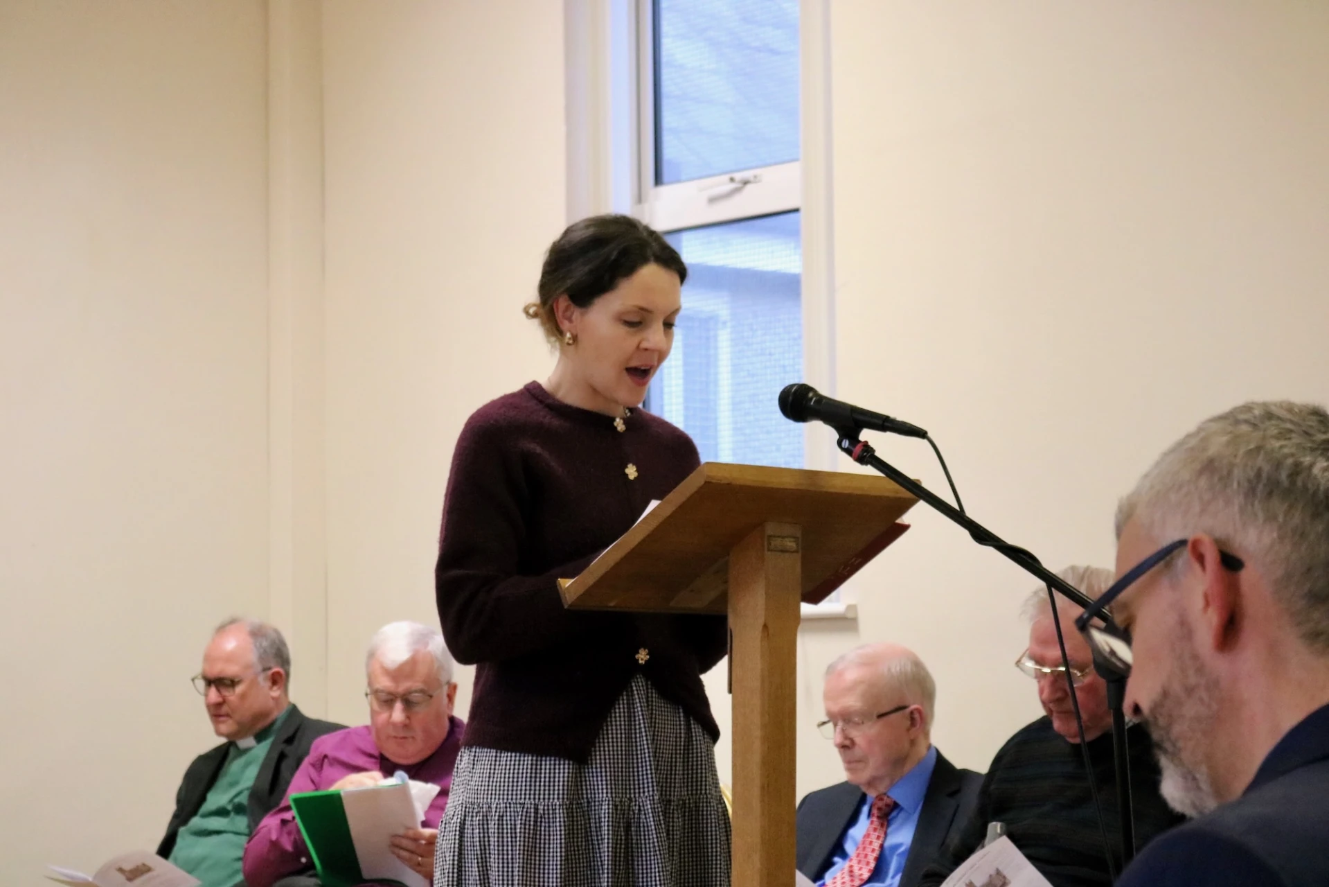 Caroline reads from Ezekiel