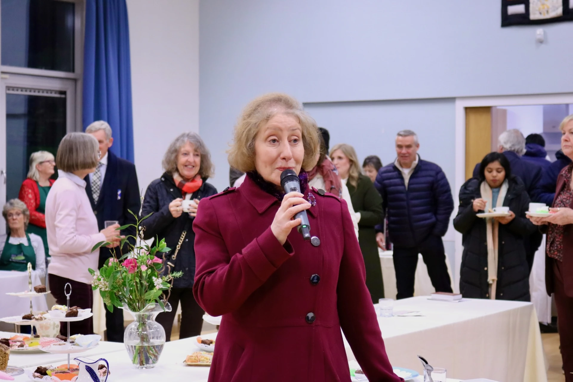 A welcome from Church Warden Lore Ferris