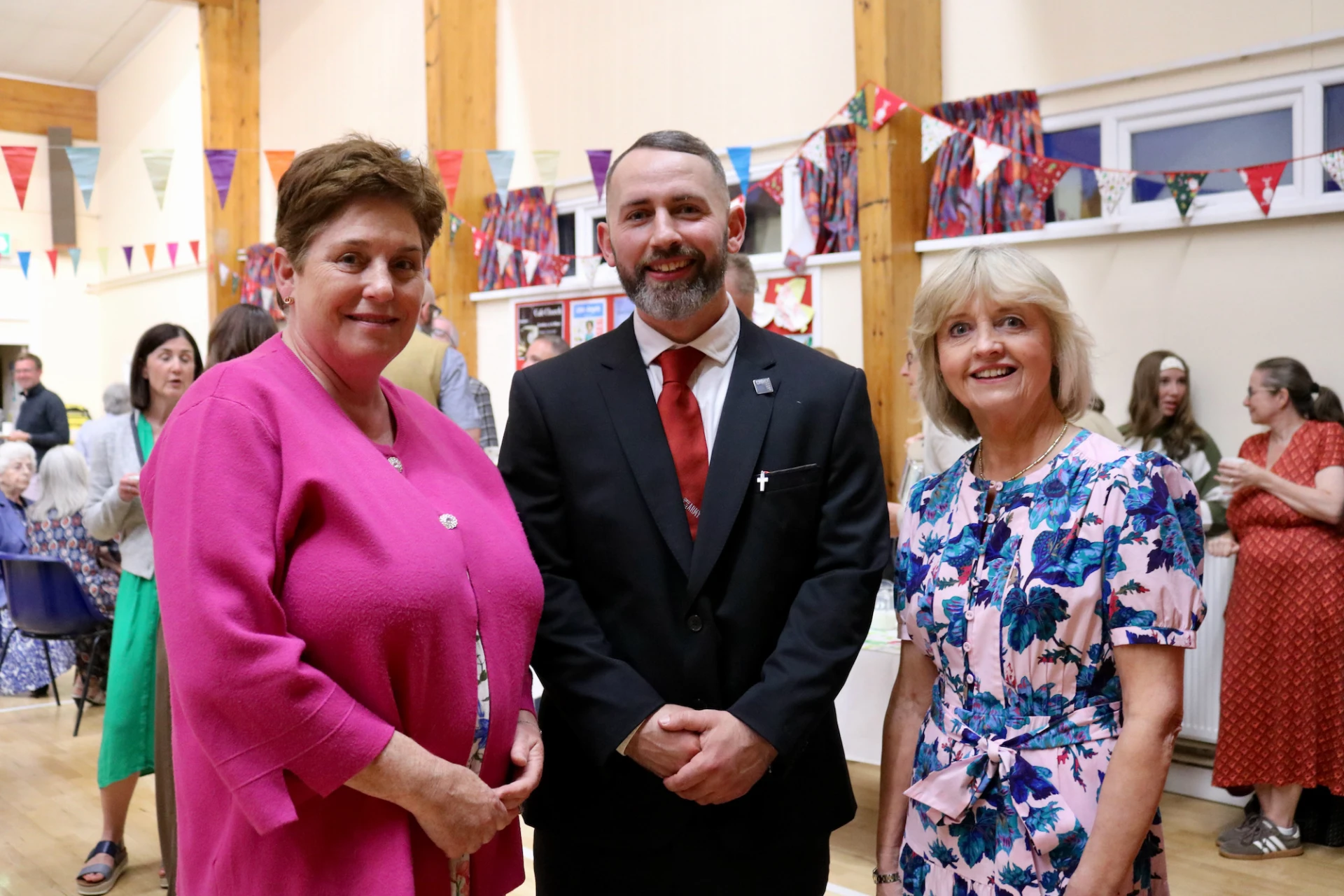 Church Wardens Jean Hall (People's) and Sharon Beck (Rector's)
