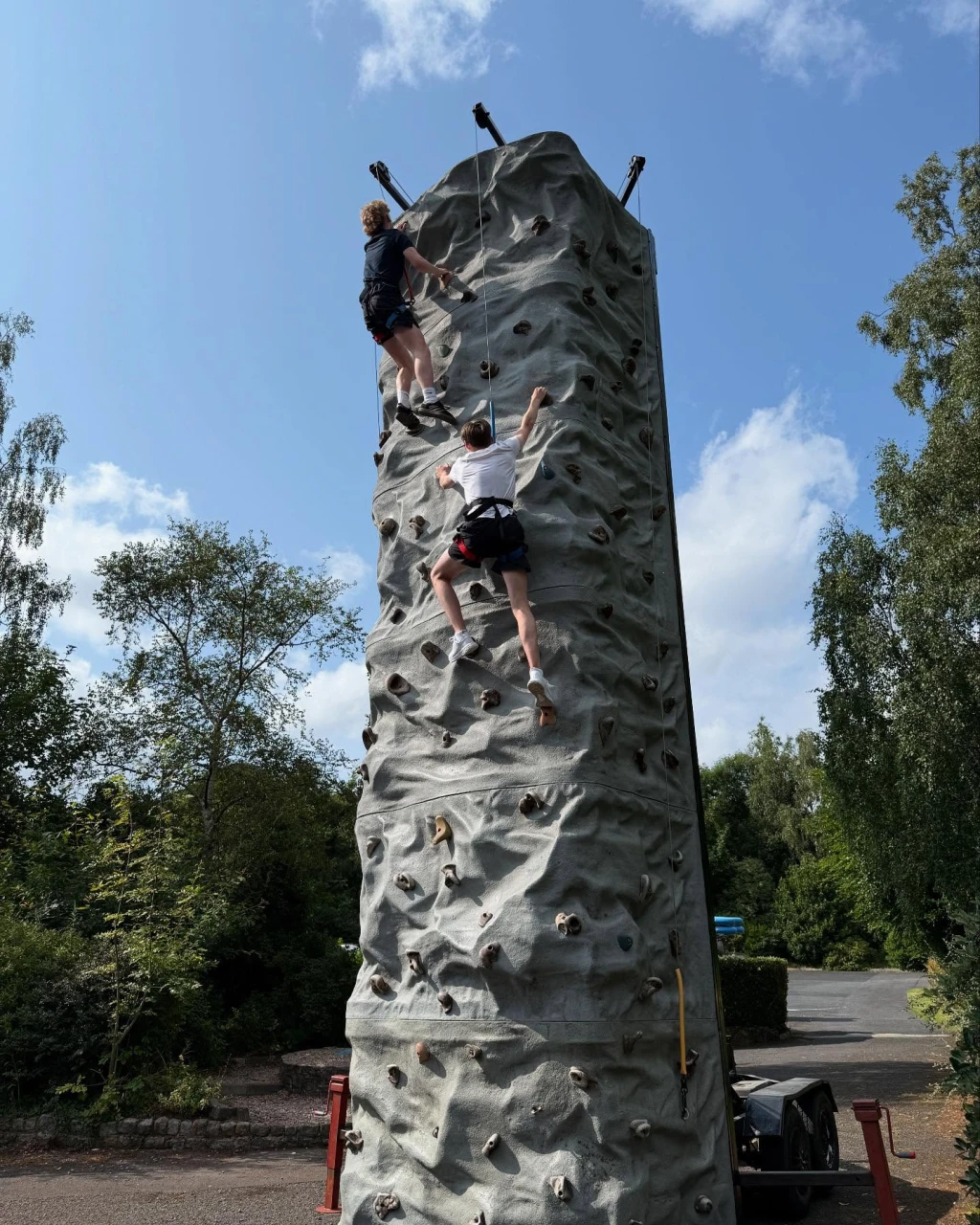 Climbing wall