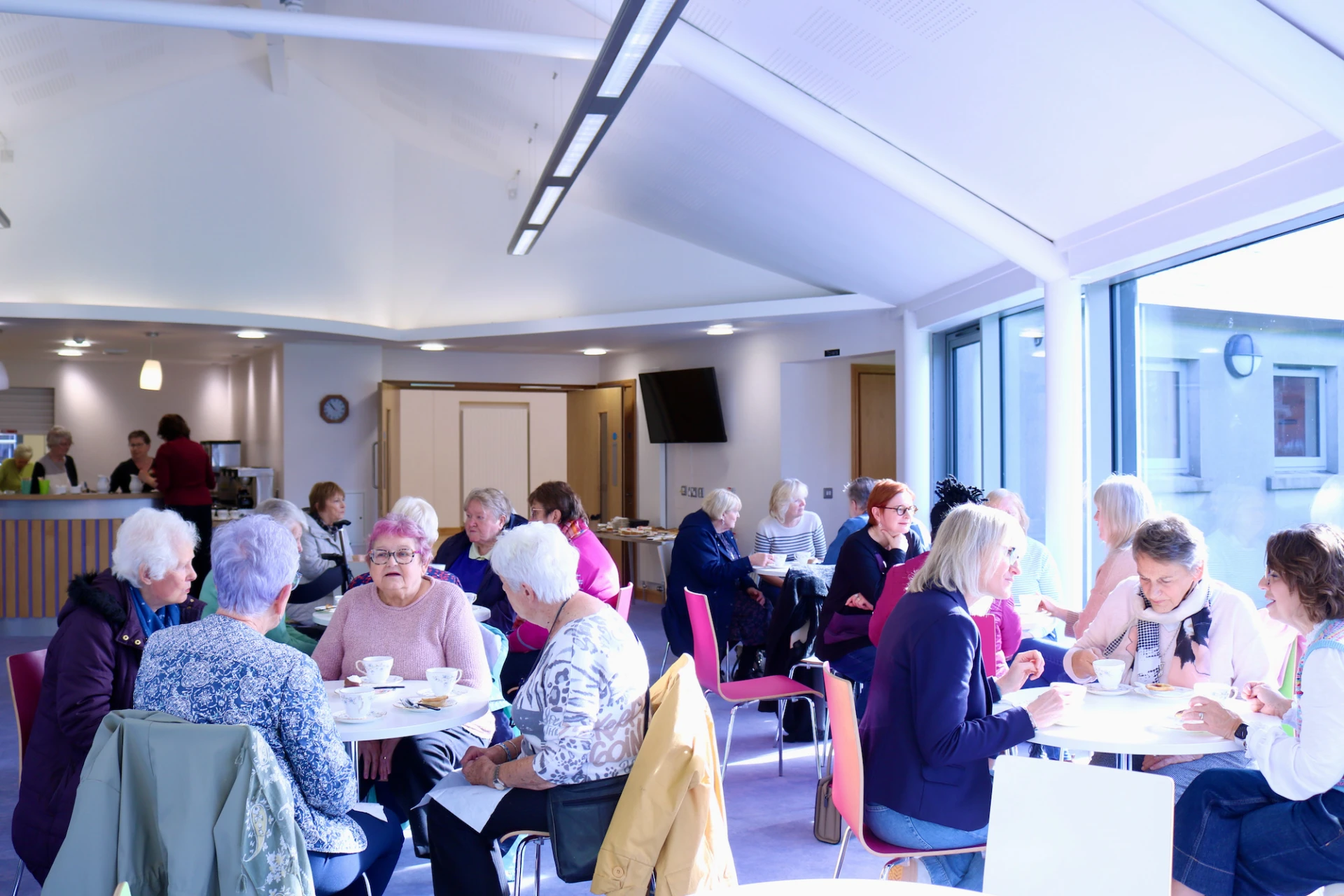 Coffee in the parish centre