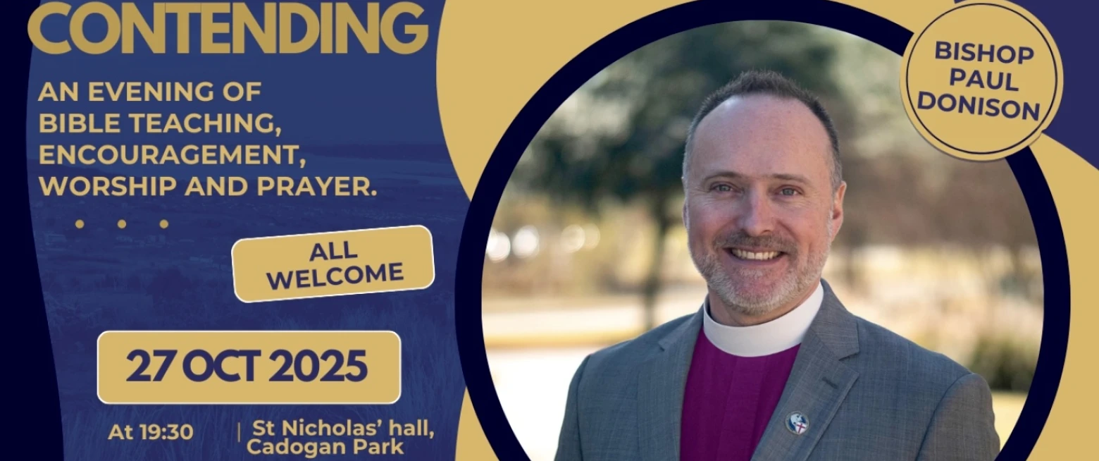 Common Contending with Bishop Paul Donison