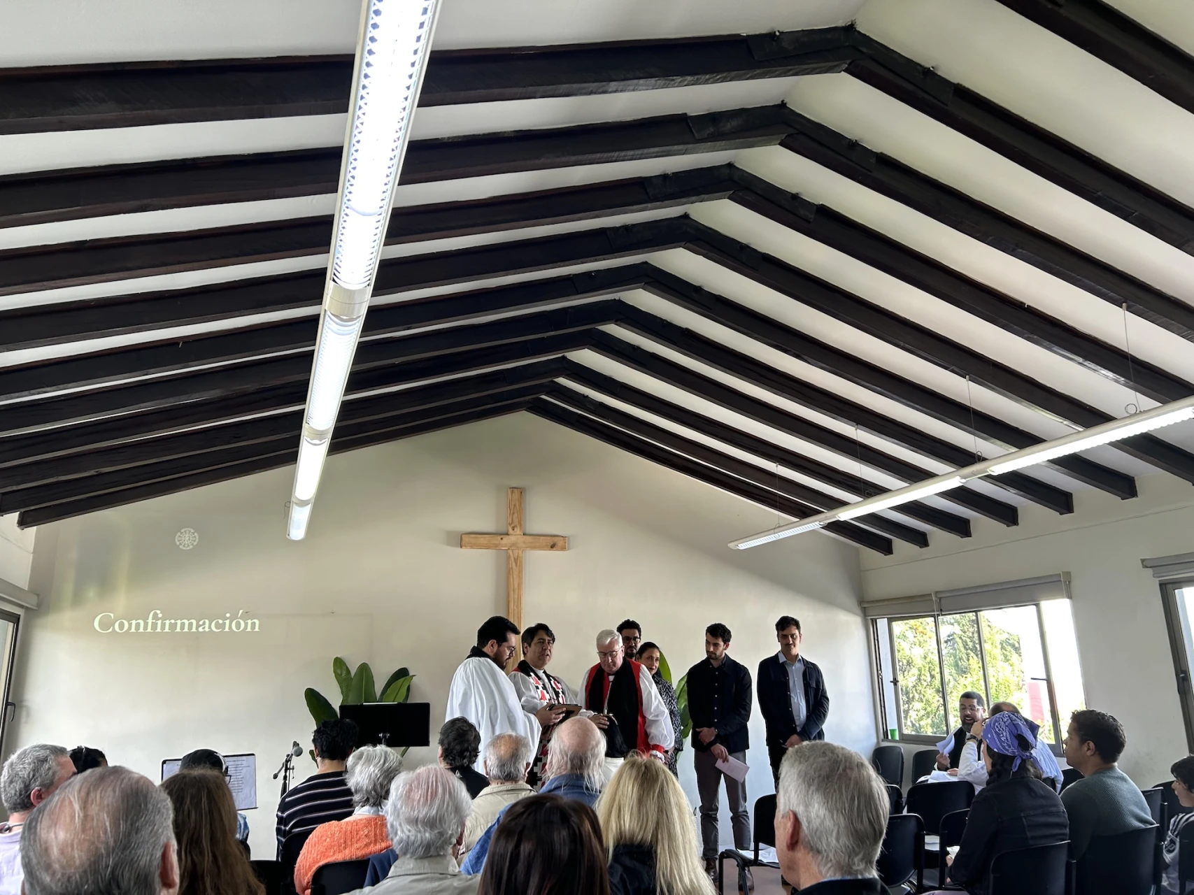 Confirmation service at Iglesia Christopher Redentor