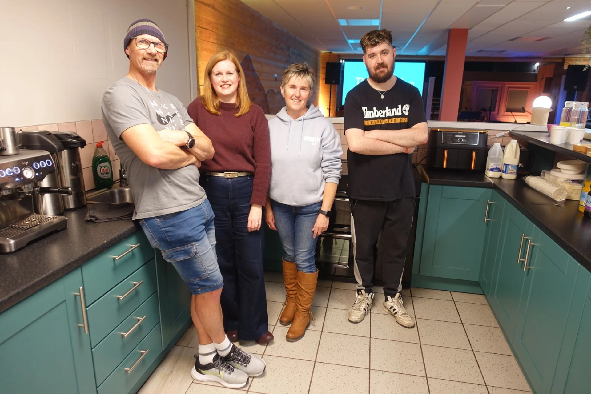 The crew from Ark Coffee