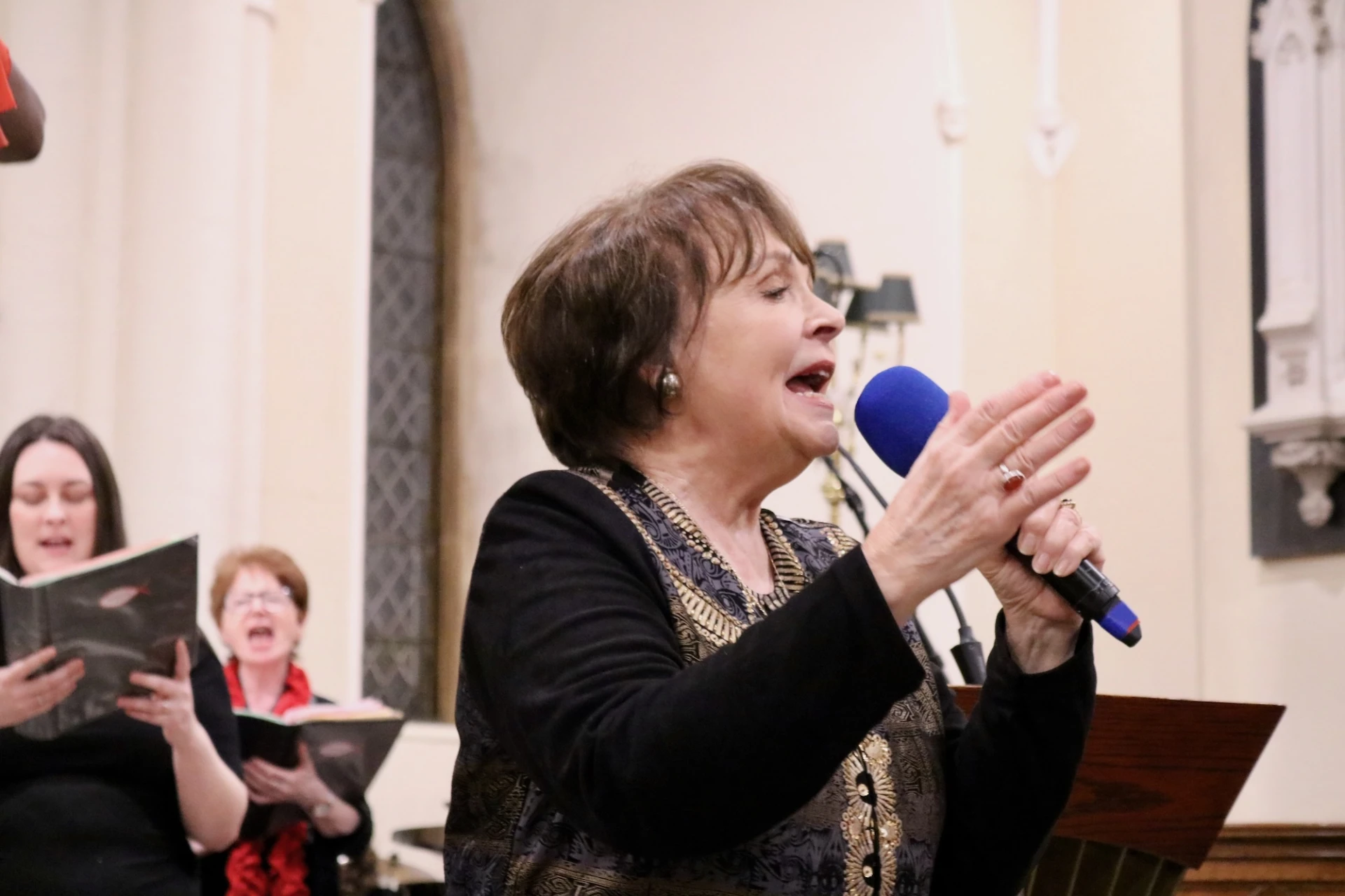 Dana performs her song 'Light the Fire'