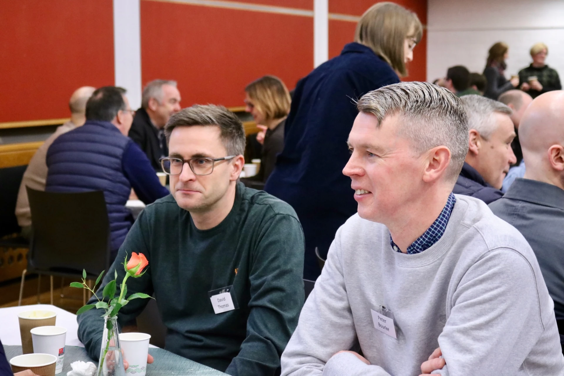 Dave Thomas and Peter Bourke