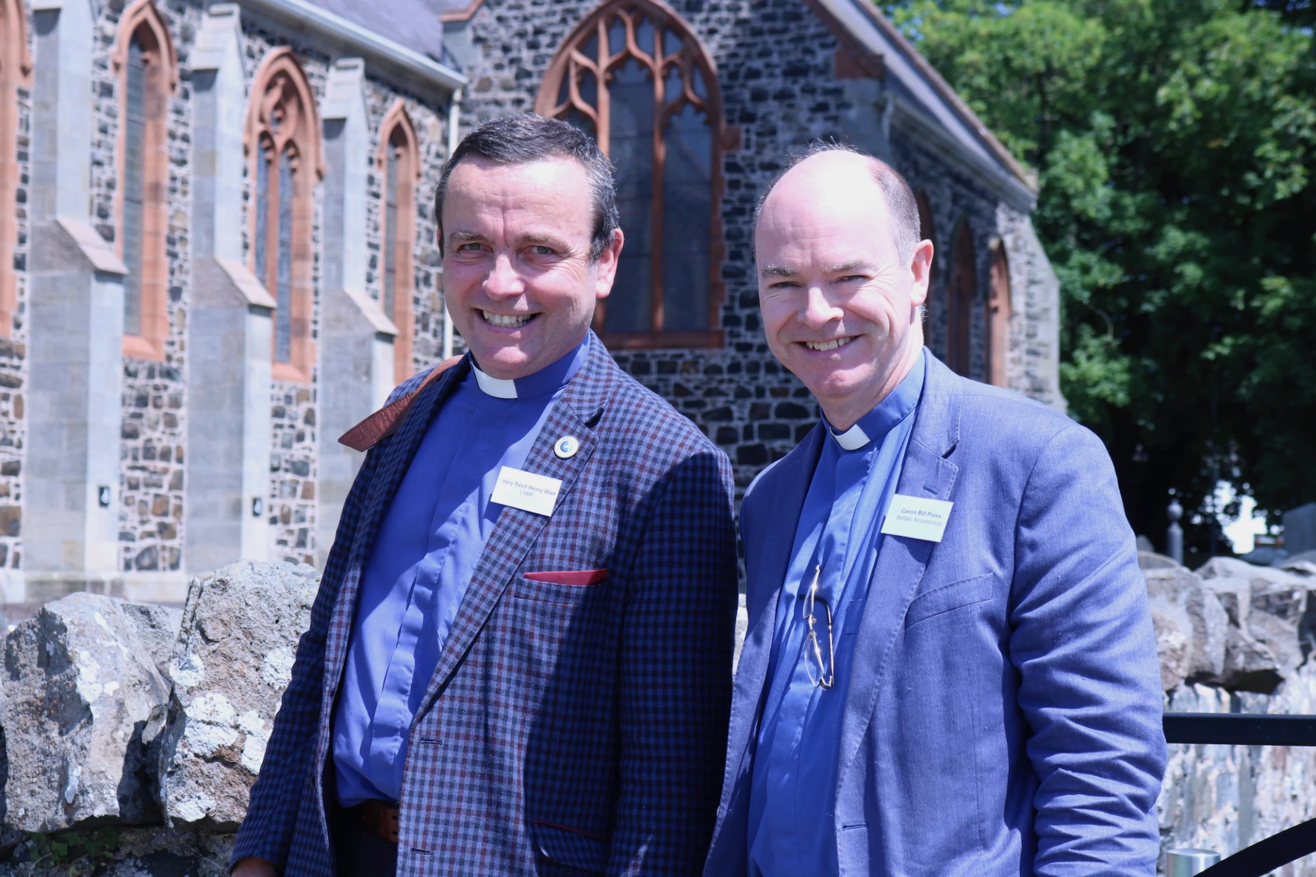 Dean Henry Blair and Canon Bill Press