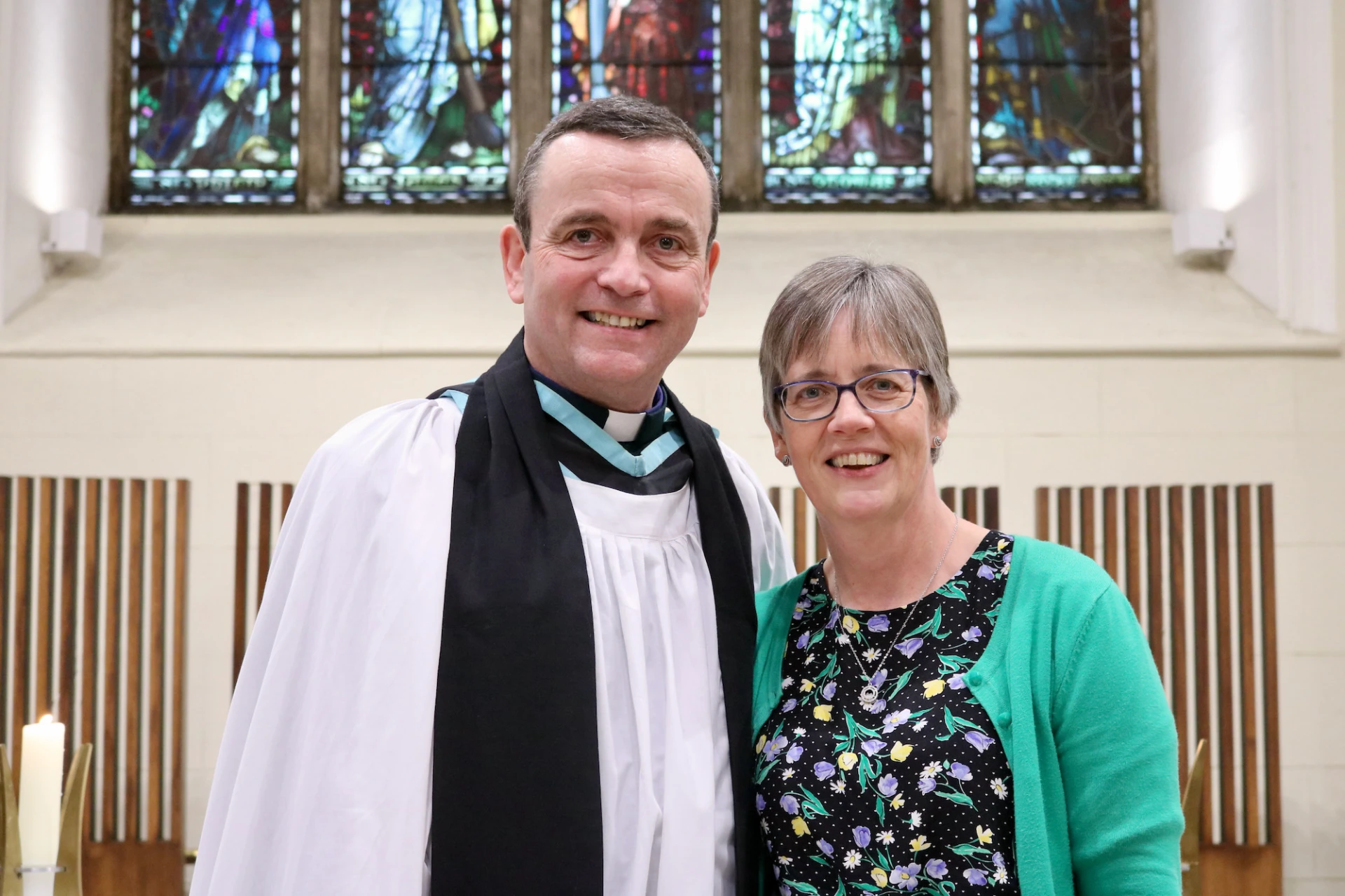 Dean Henry Blair and his wife Helen