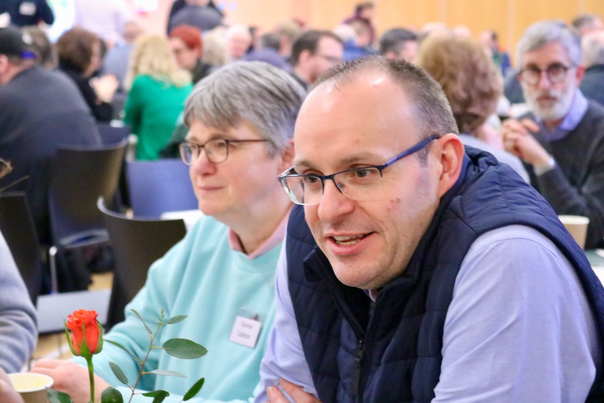 Denise Caddoo and Mark Lennox