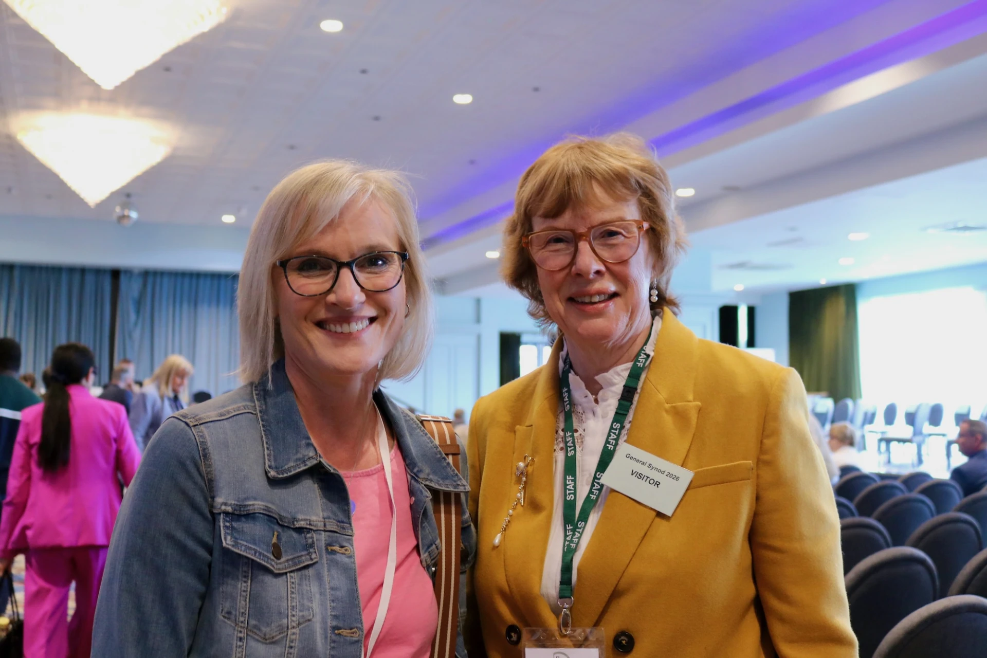 Diane Matchett and Dr Elizabeth Leonard