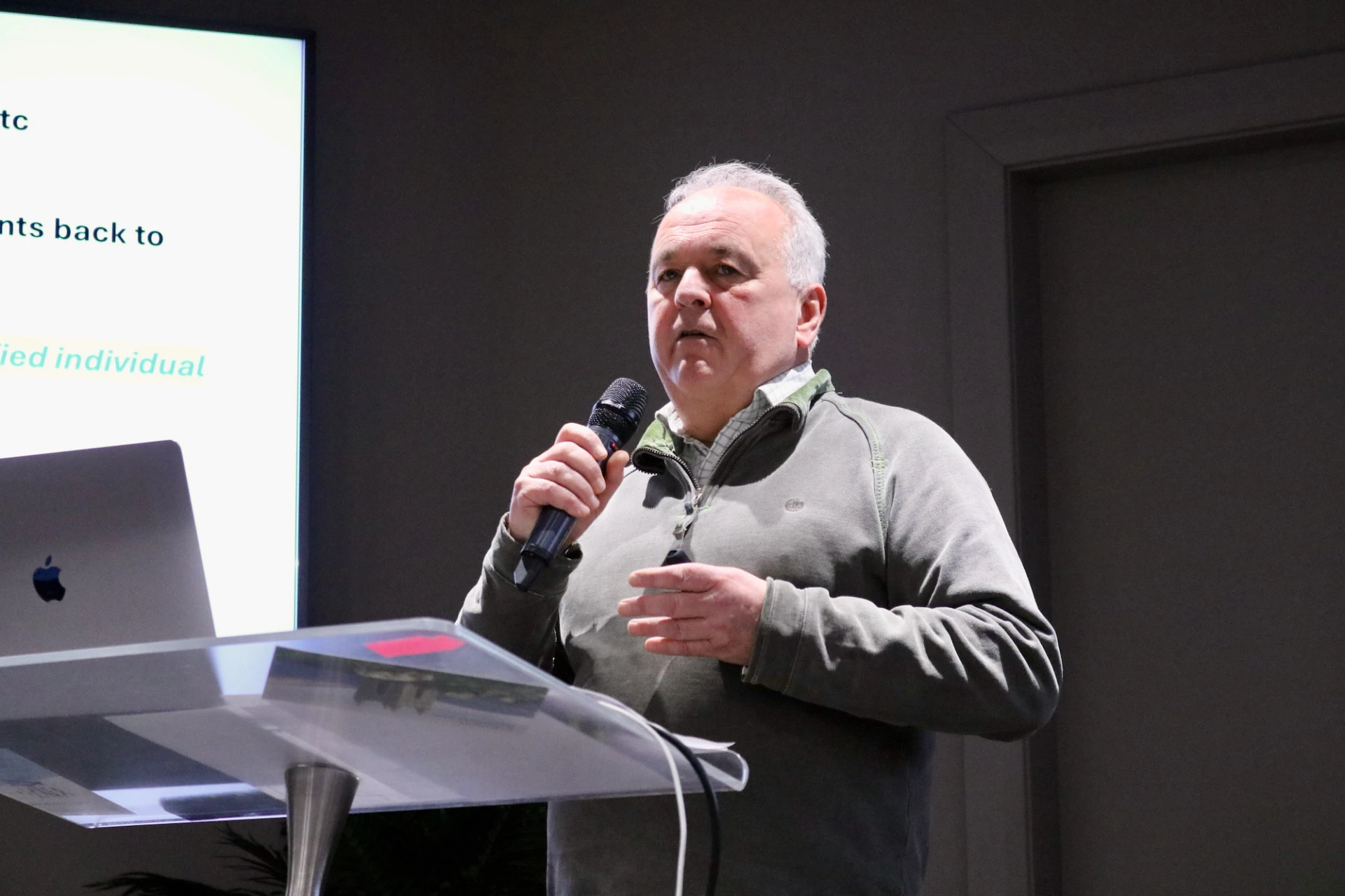 Diocesan Secretary, Roy Lawther
