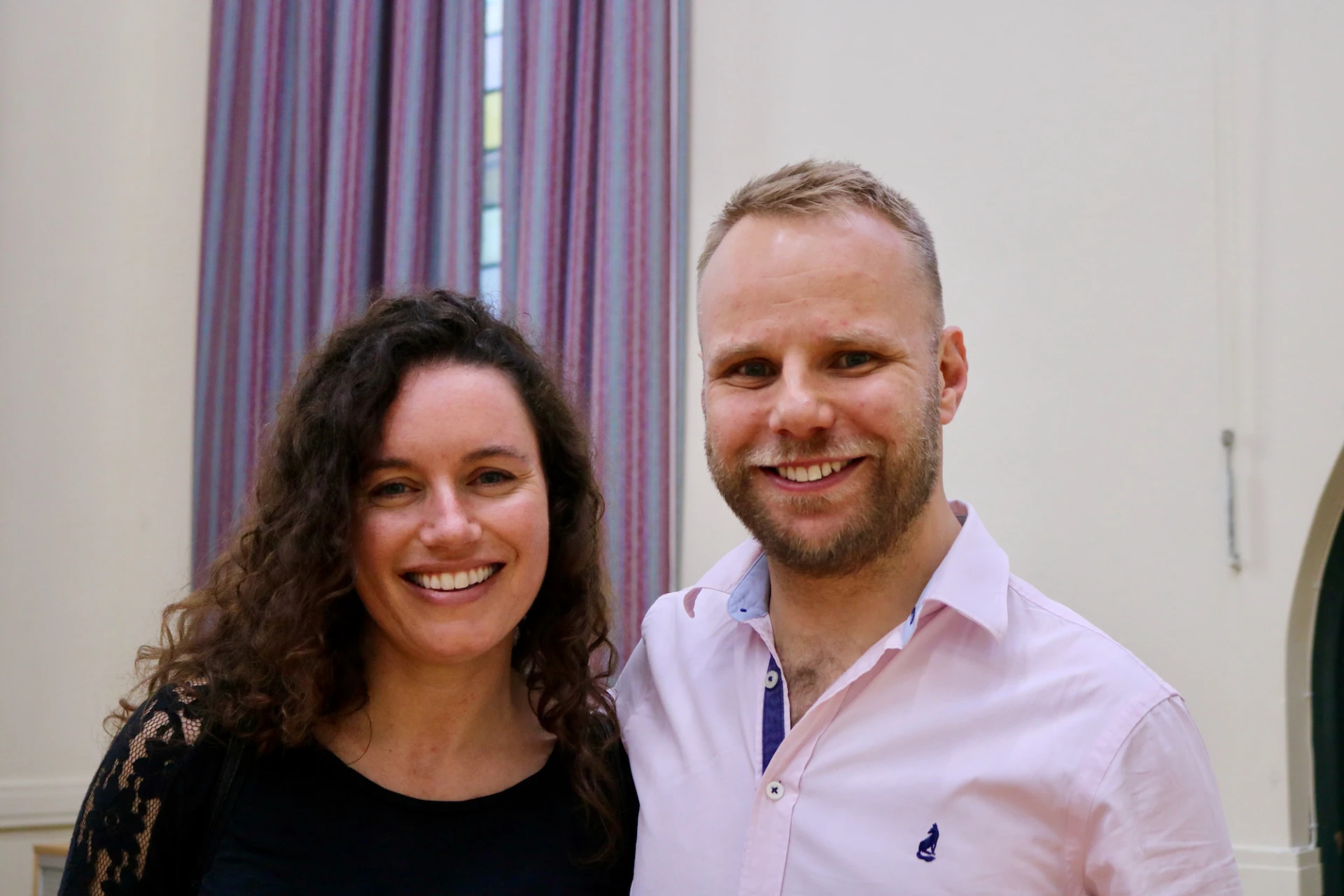 Emma and Paddy, just engaged!
